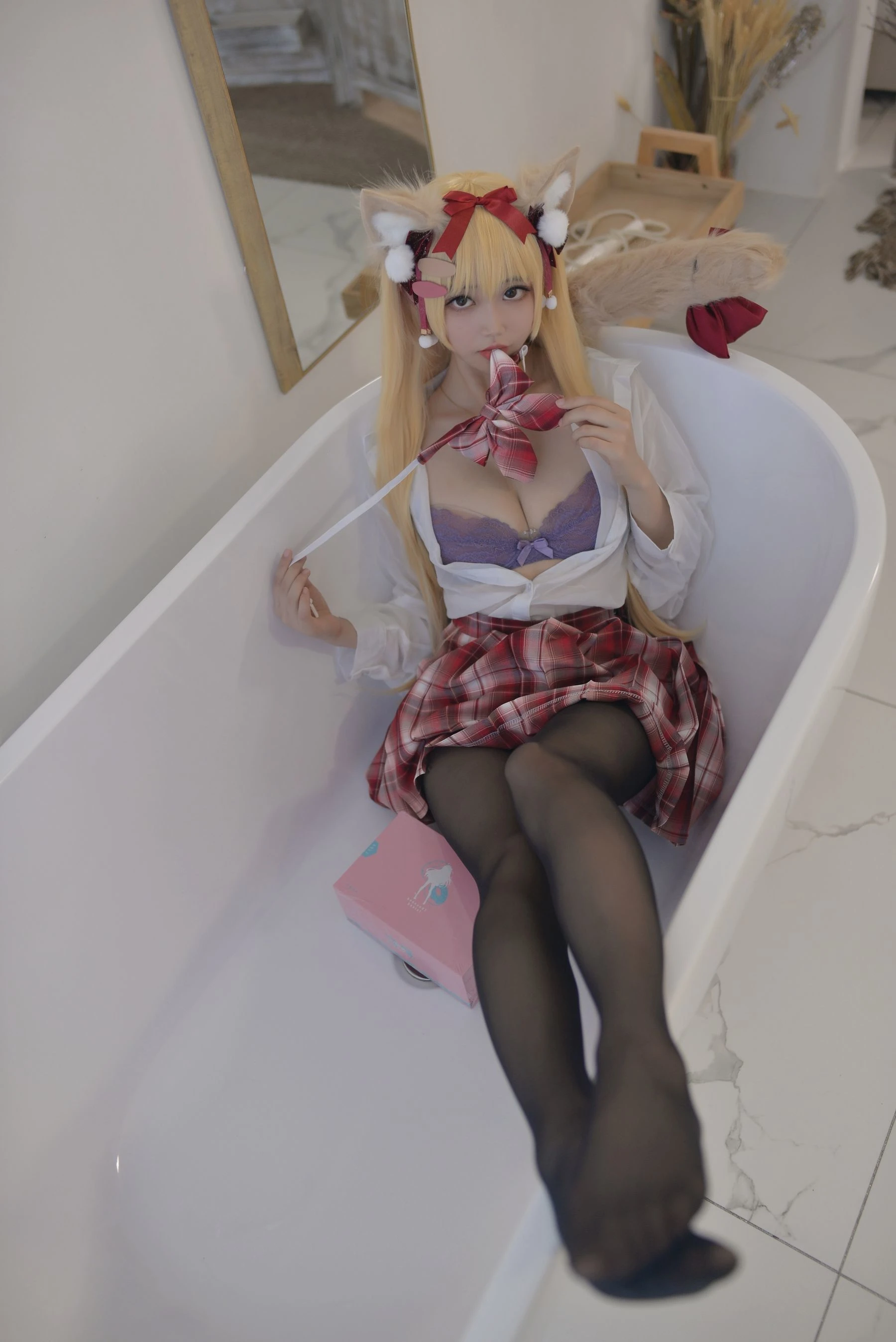 Cos小姐姐雪琪 – 千岛酱猫耳插图6