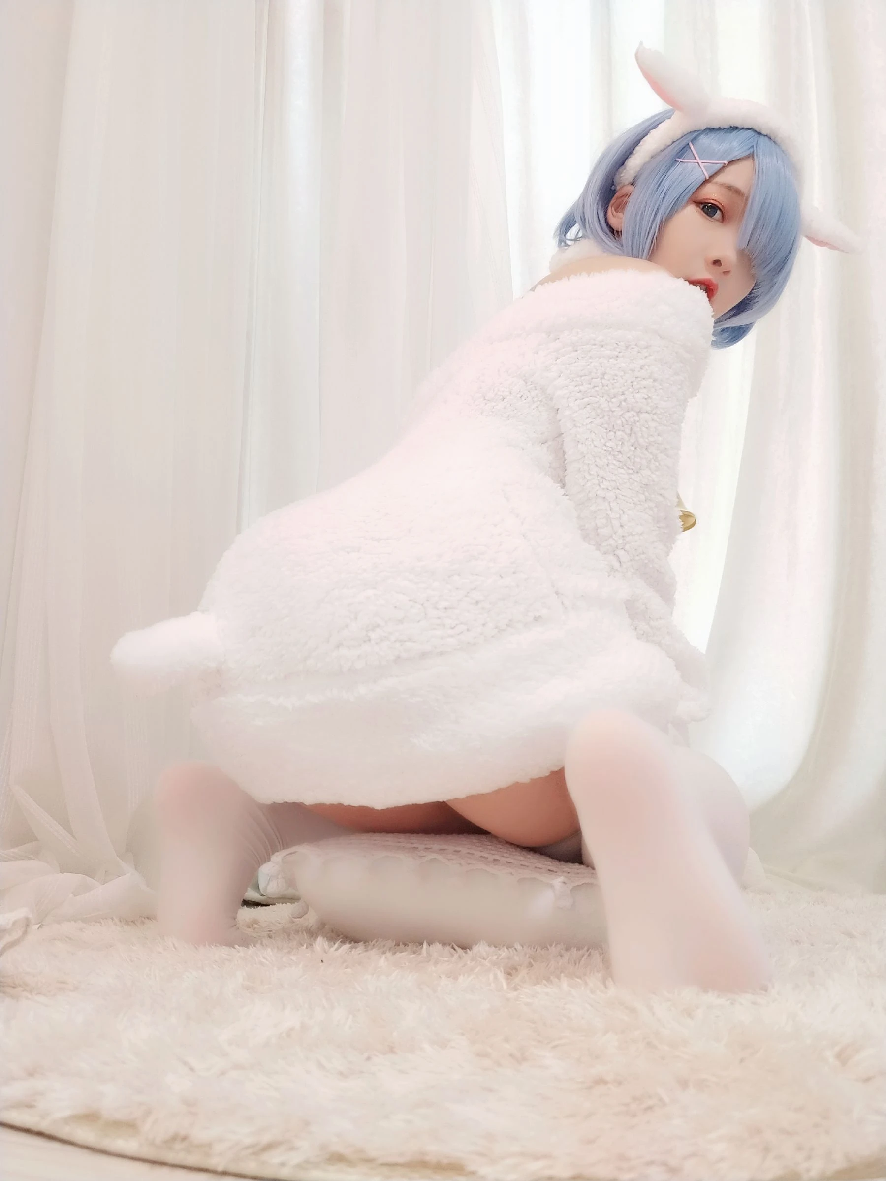 二次元美女古川kagura – 蕾姆2插图3