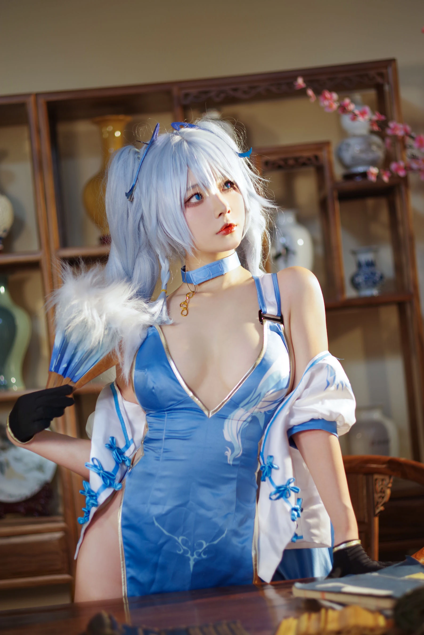 yuuhui玉汇 – PA-15 翠雀媚 [31P]插图3