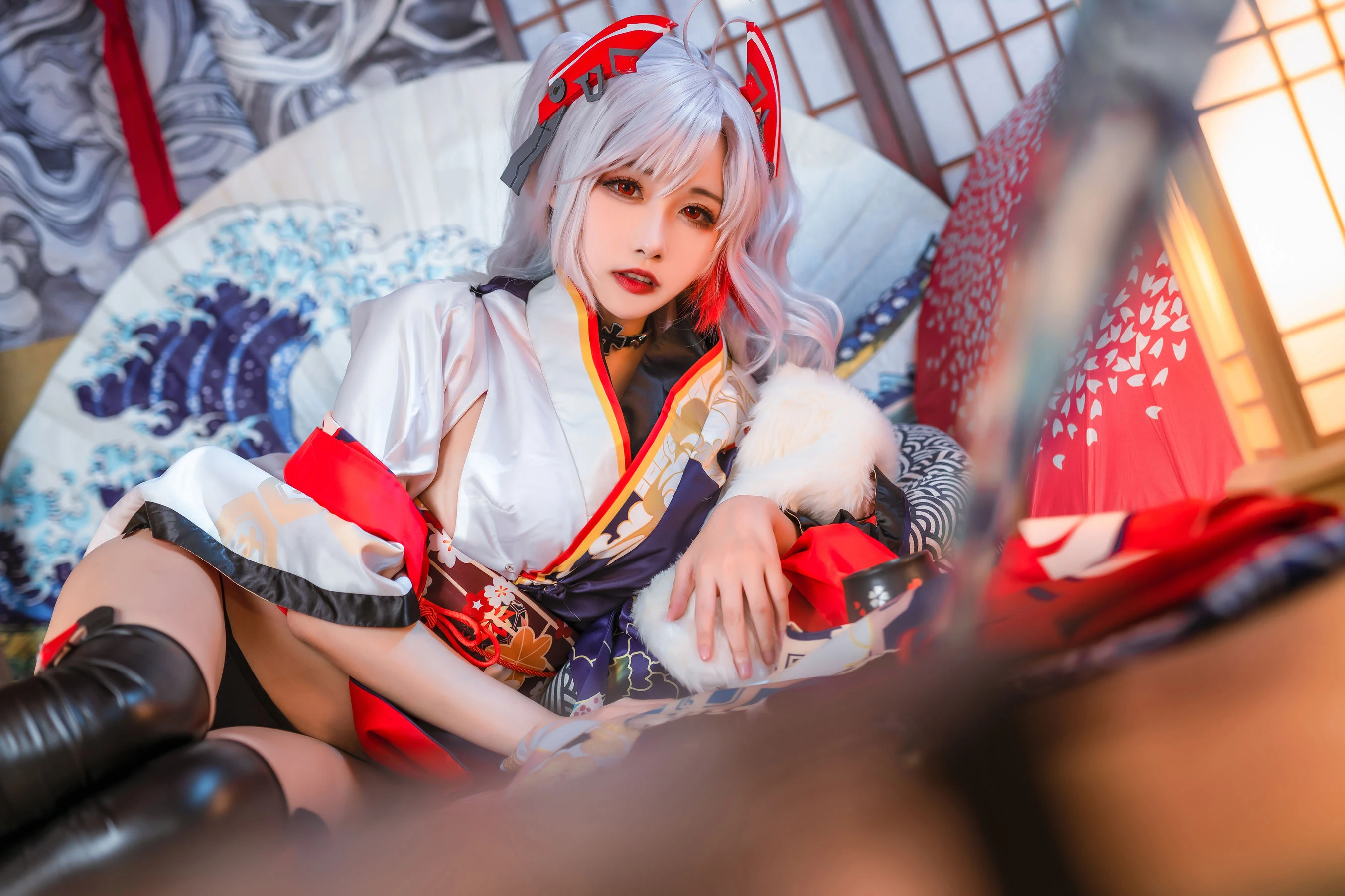 微博妹子Momoko葵葵 – 欧根之和服 [20P]高清在线欣赏-撸撸奈子