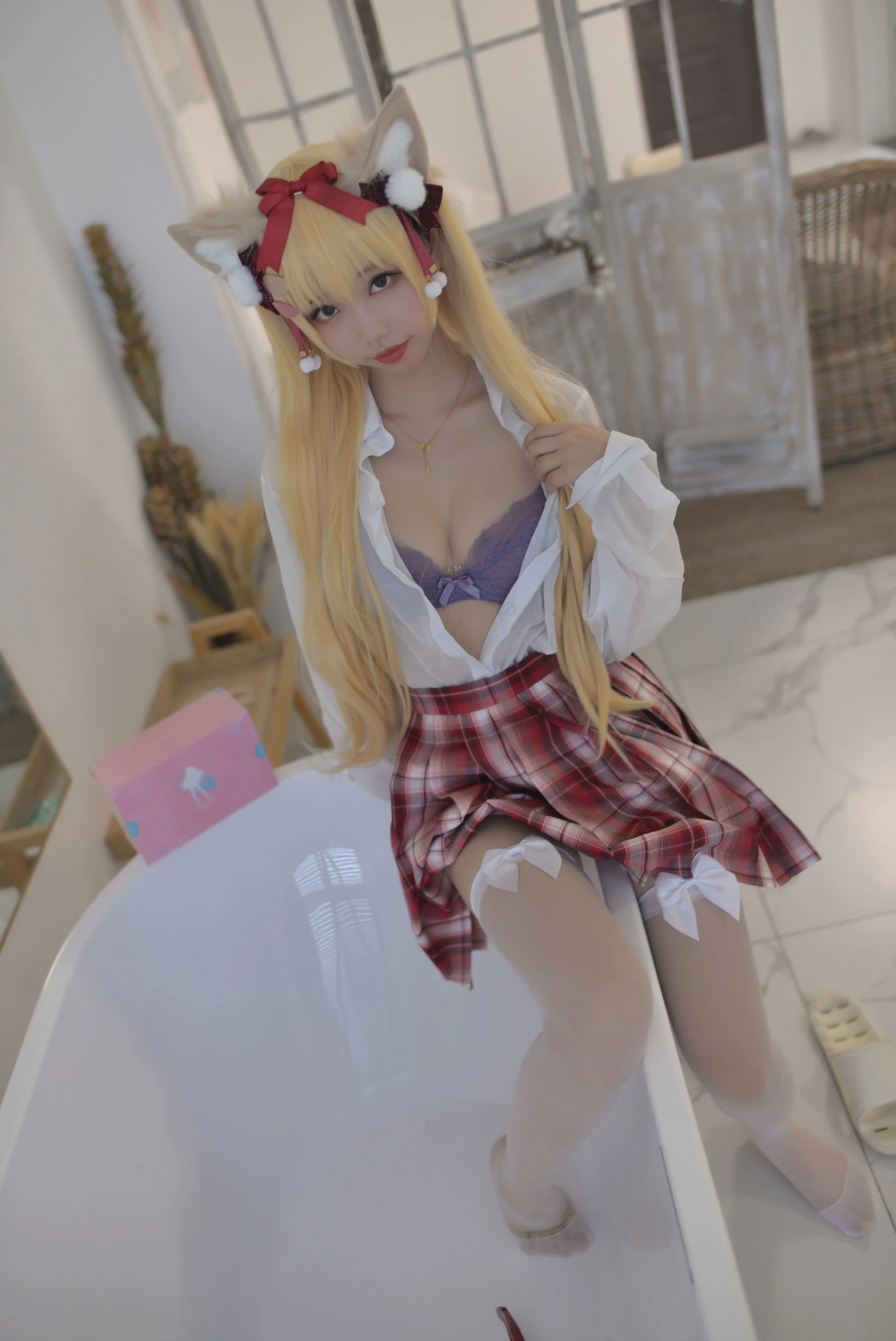 Cos小姐姐雪琪 – 千岛酱猫耳插图3