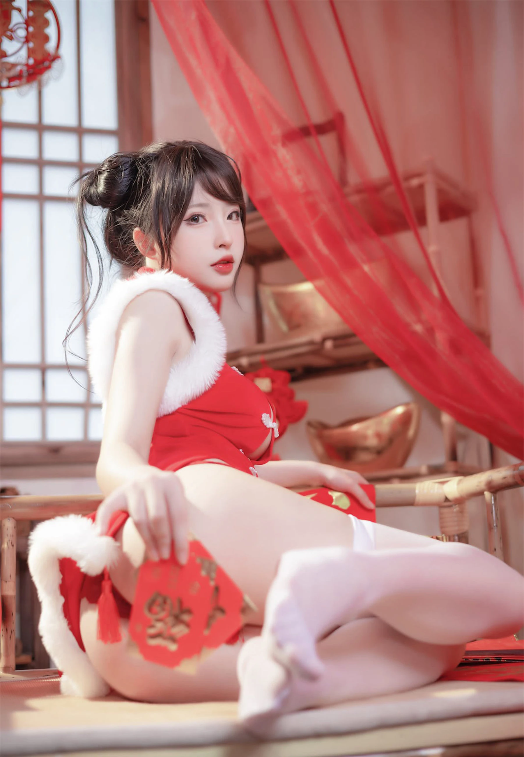 清水由乃 – 新年旗袍 [77P]插图3