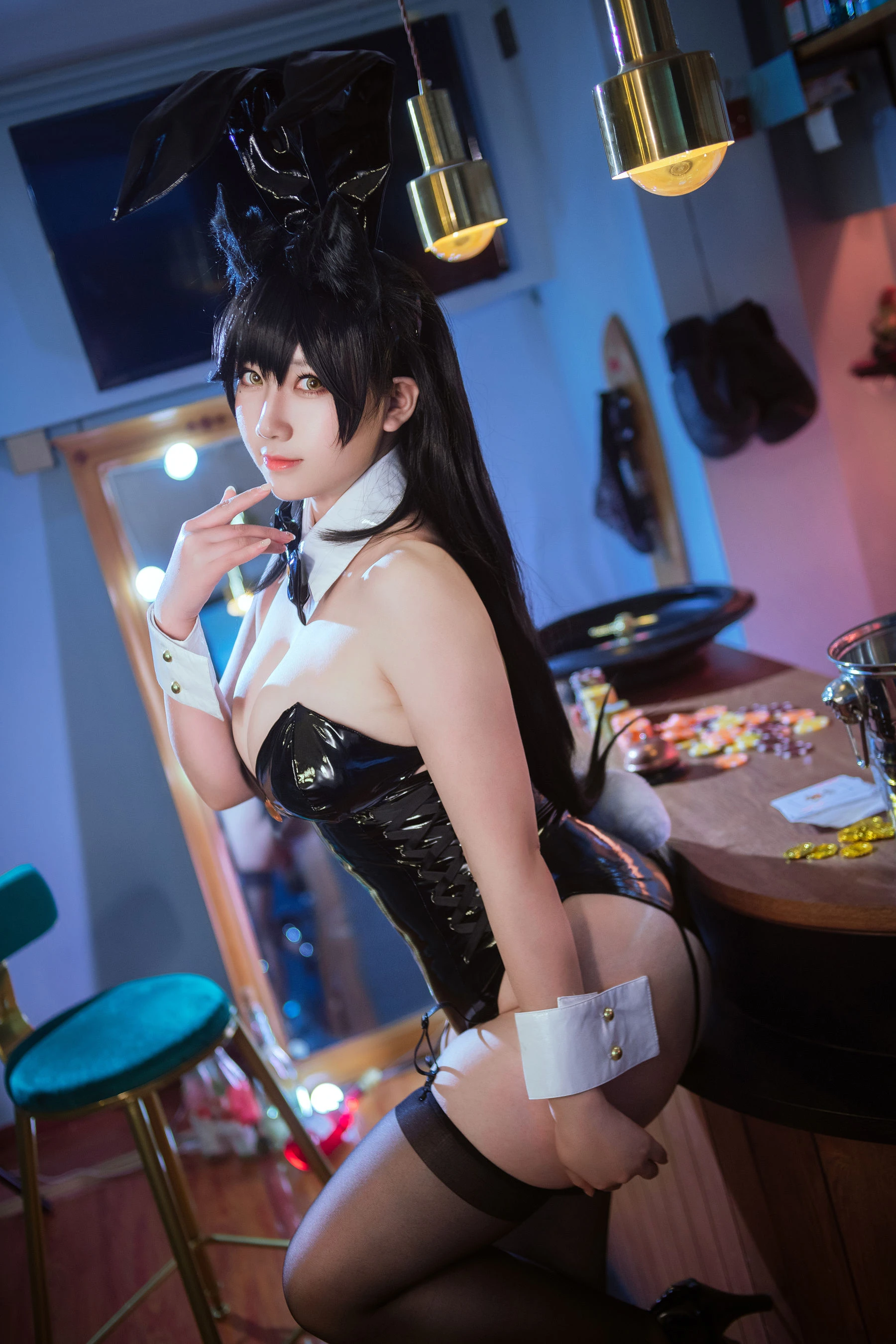 微肉感萌妹是本末末 – 爱宕兔女郎插图5
