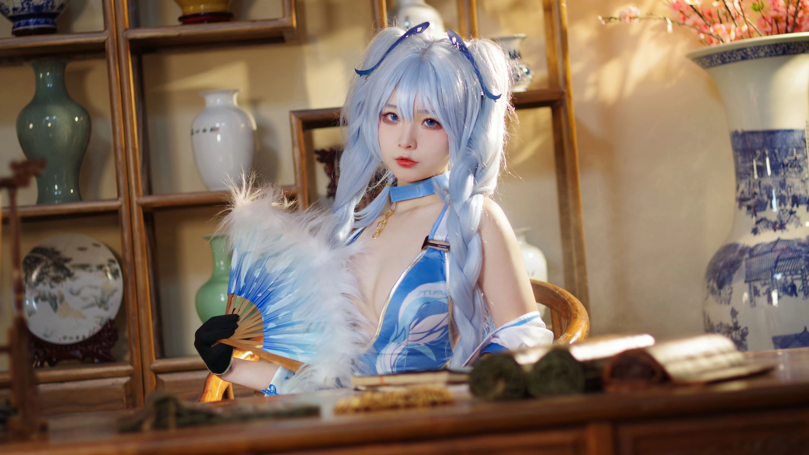 yuuhui玉汇 – PA-15 翠雀媚 [31P]插图1