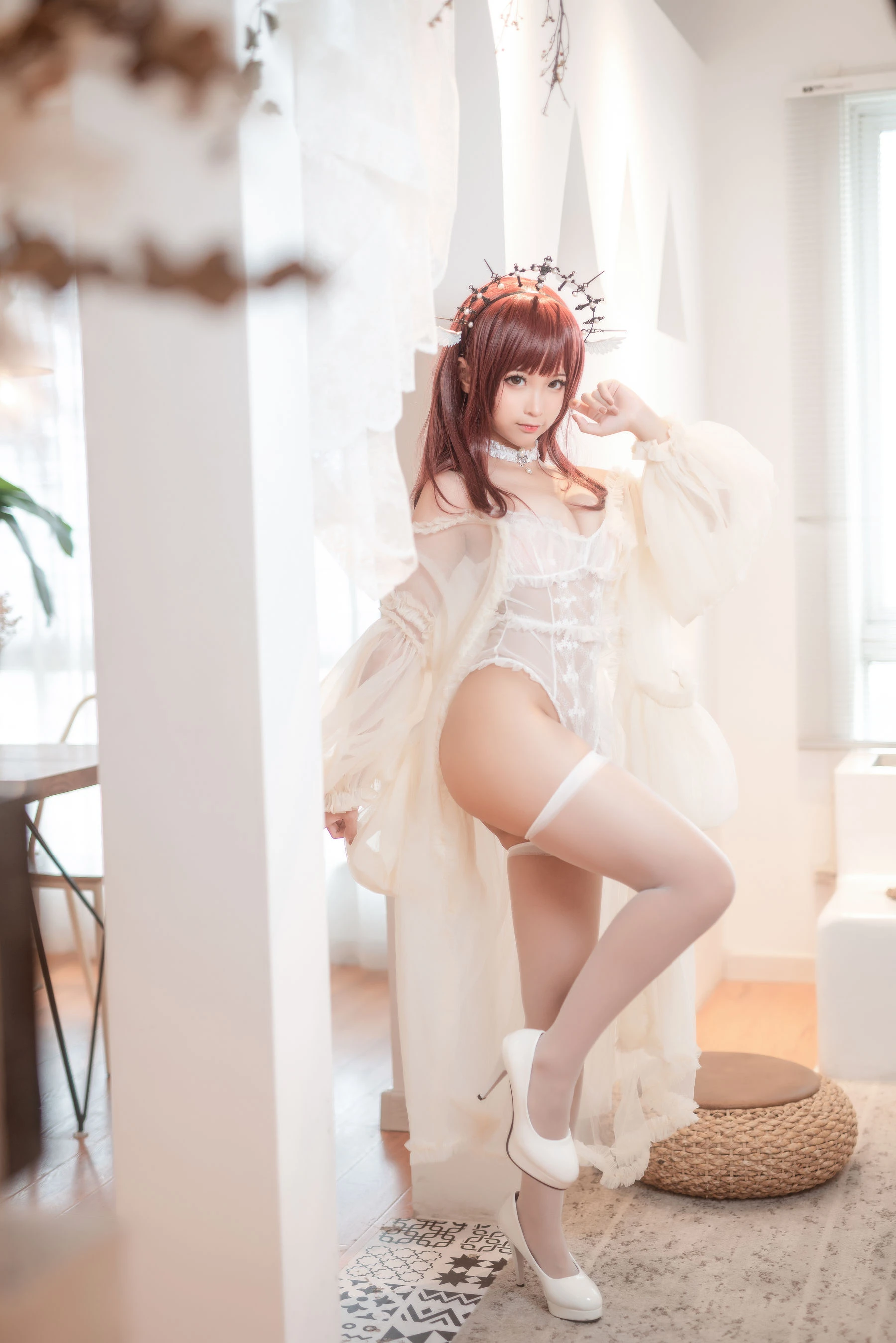 动漫博主蠢沫沫 – 火天使 [40P]插图5
