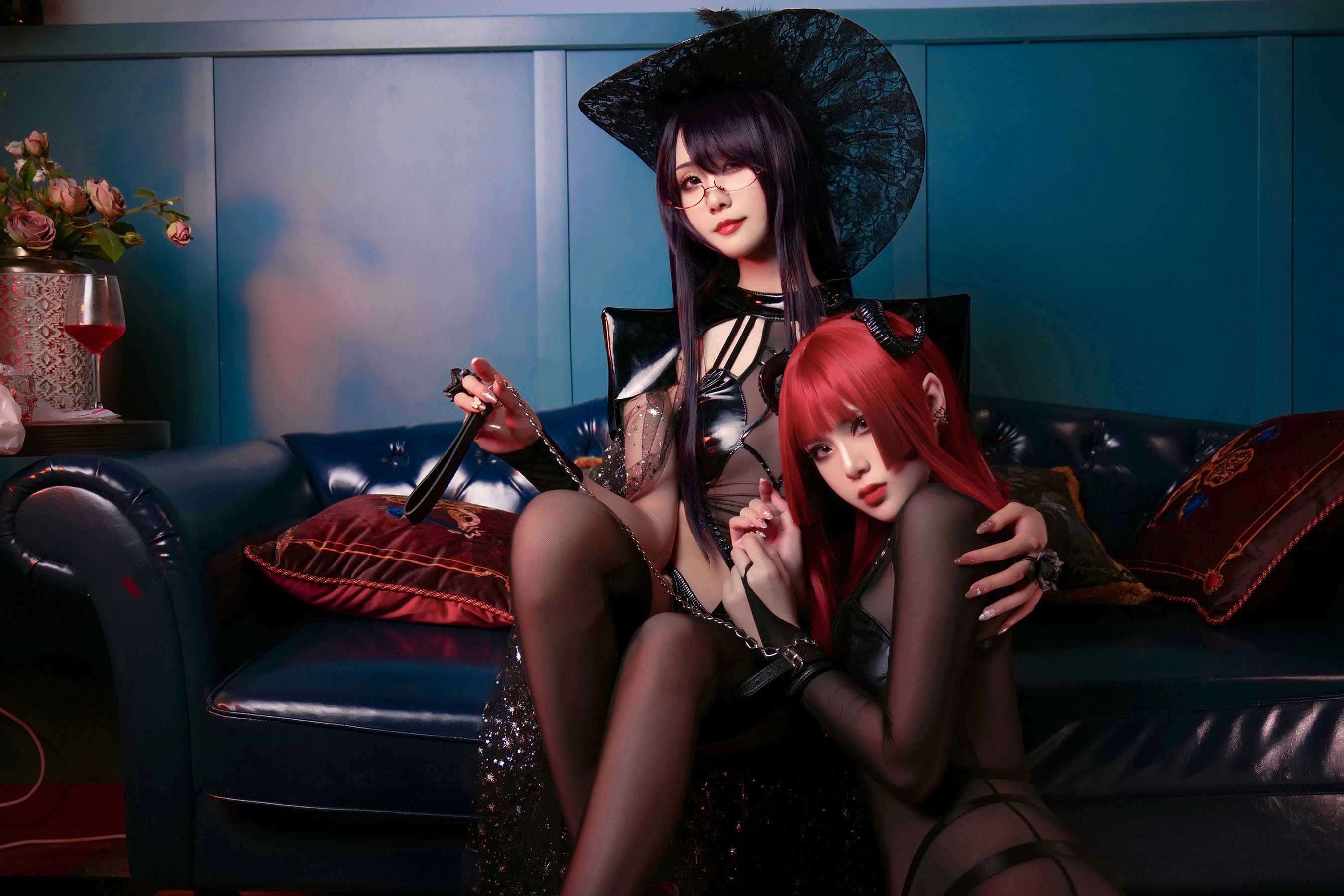 动漫博主曉美媽&羊大真人 – 魔女集会 [35P]插图2