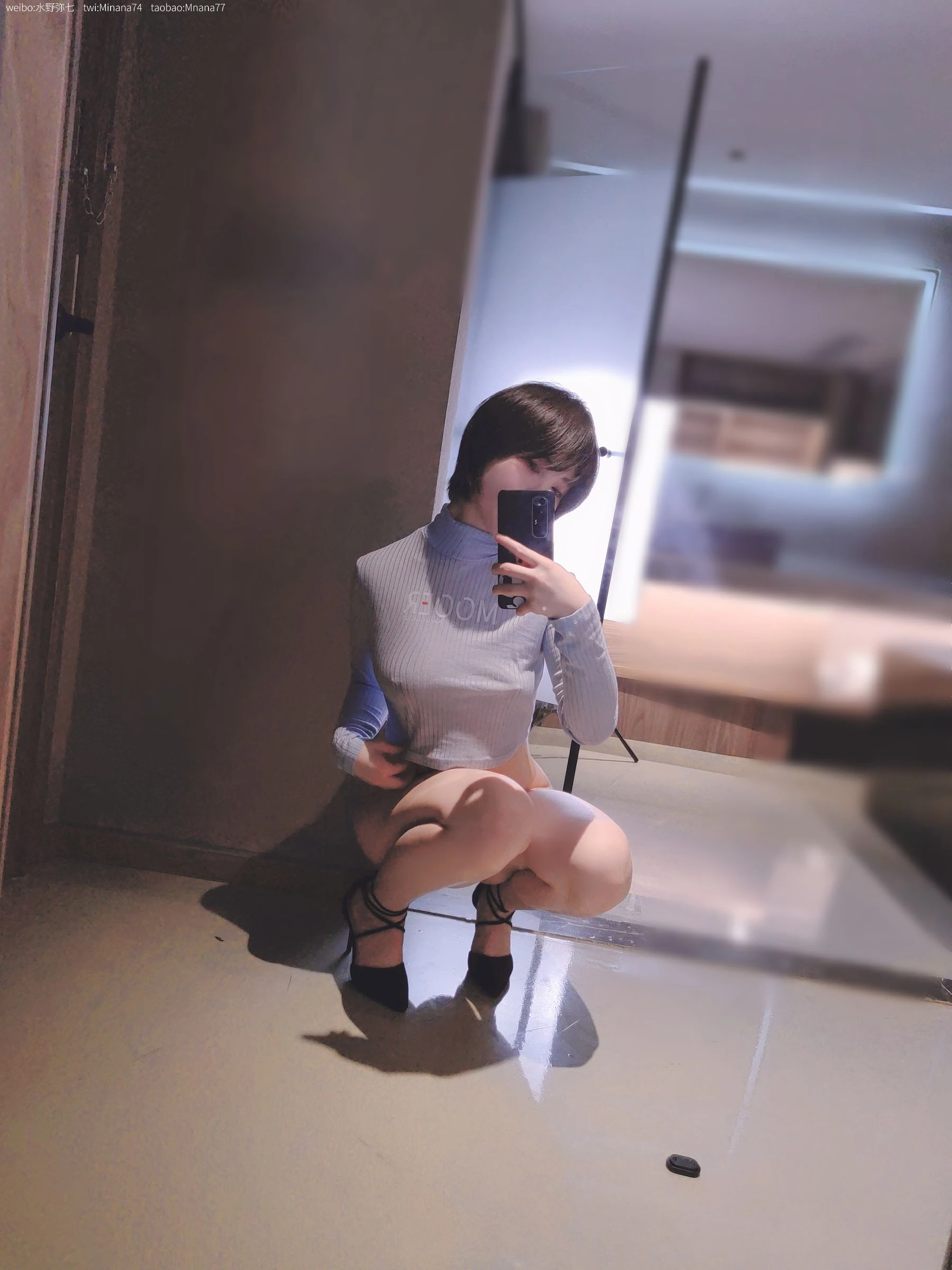 动漫博主名濑弥七 – 没有吉他的吉他妹妹 [47P]插图1