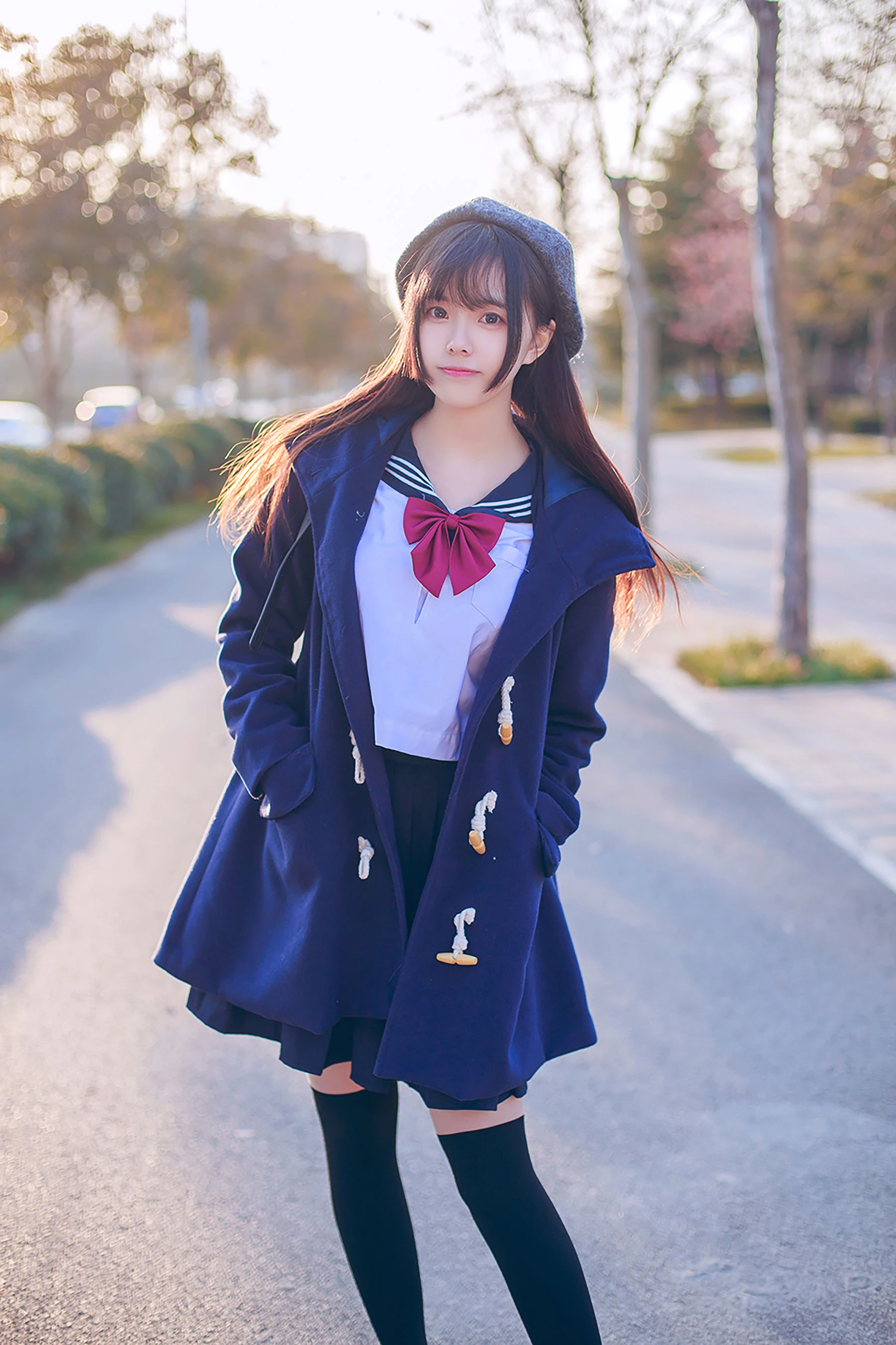 萌系小野妹子w JK黑丝 [9P]插图3