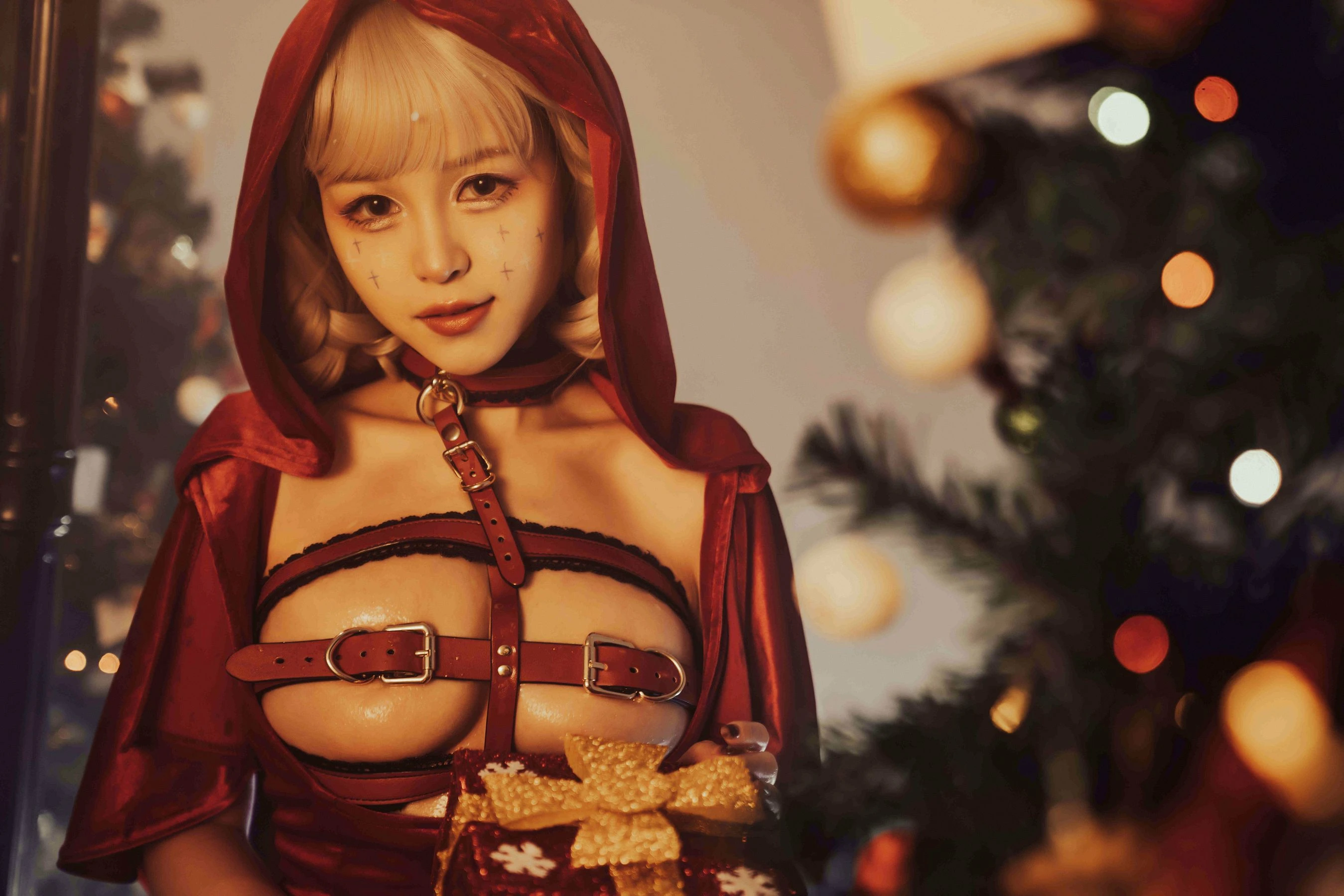 美少女晕崽 – 圣诞小红帽 [46P]插图2