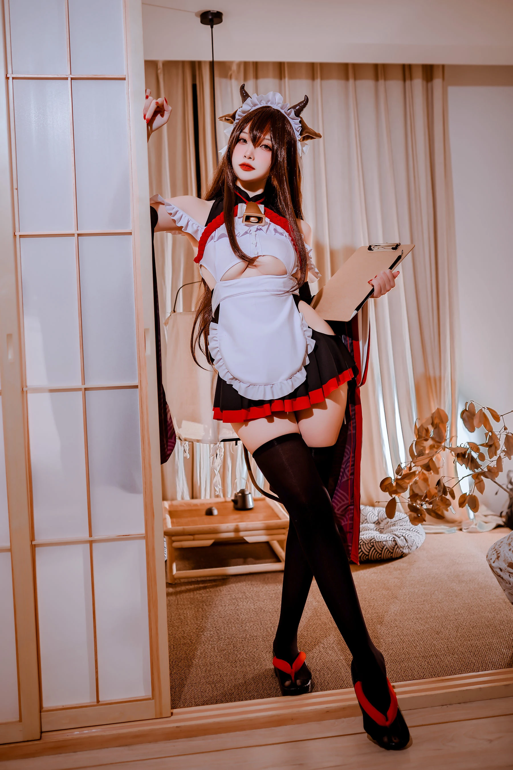 二佐Nisa – 碧蓝樫野女仆 [33P]插图6