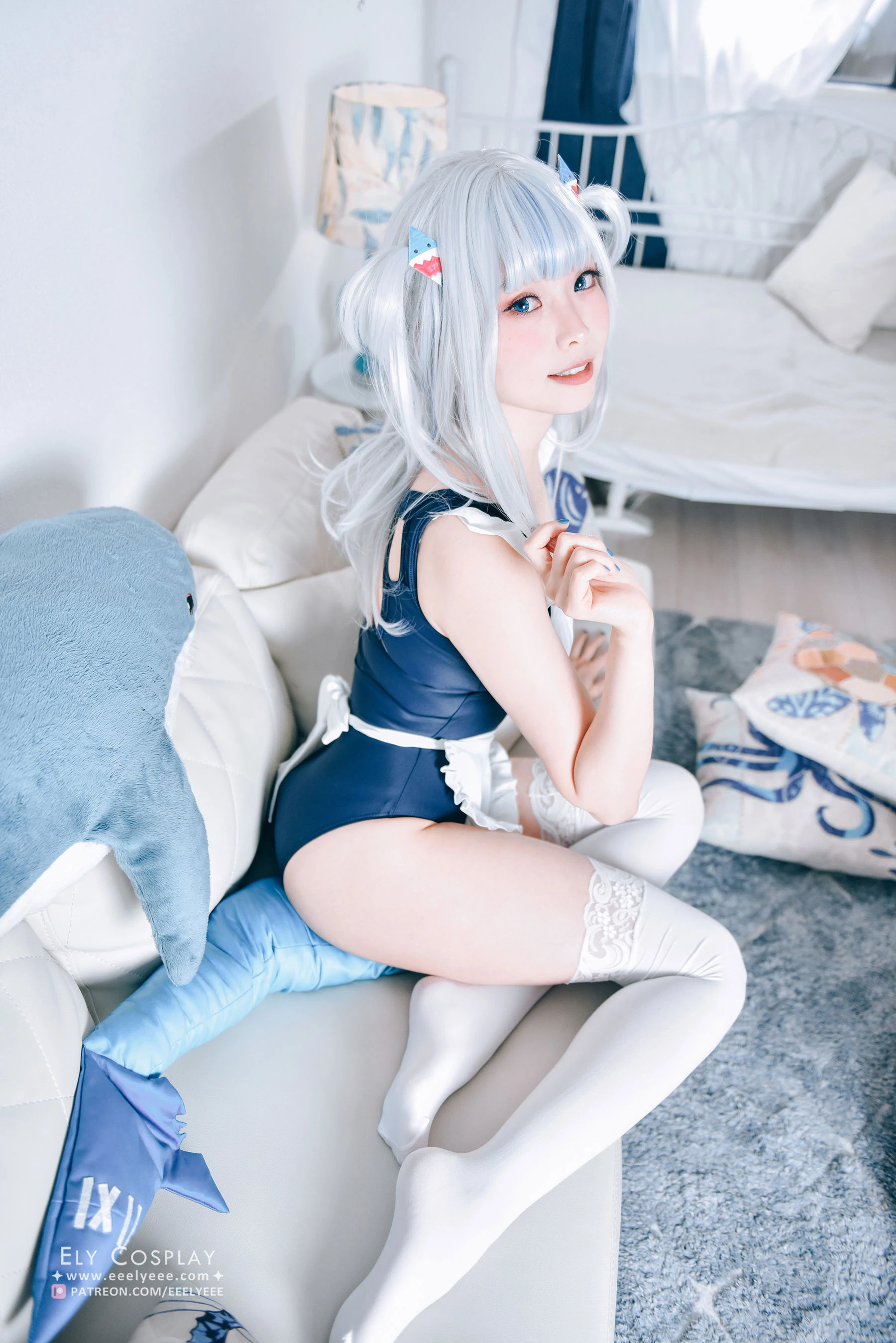 Ely_eee(ElyEE子) – Gura Swimsuit [19P]插图3
