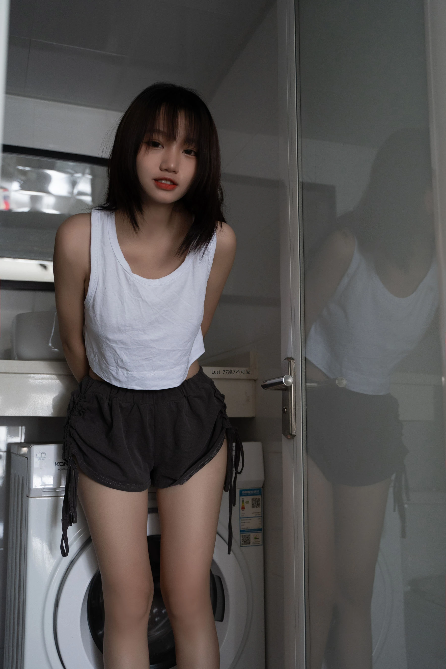 动漫博主柒柒要乖哦 – 初恋背心 [111P]插图5
