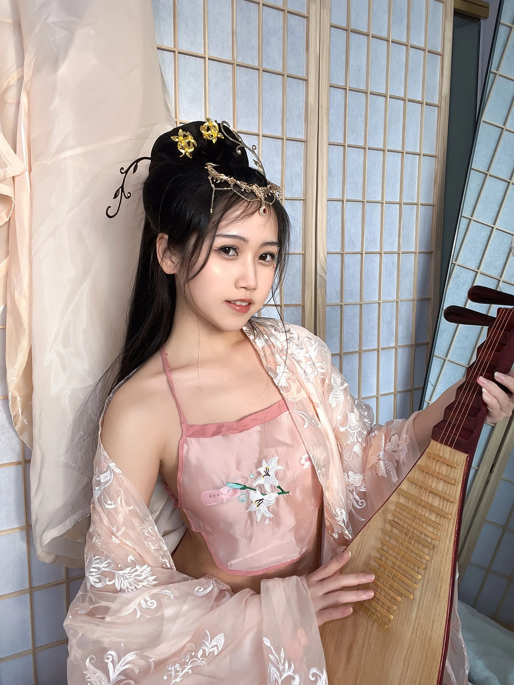 微博人气Coser不呆猫 – 宫廷仕女 [56P]插图1