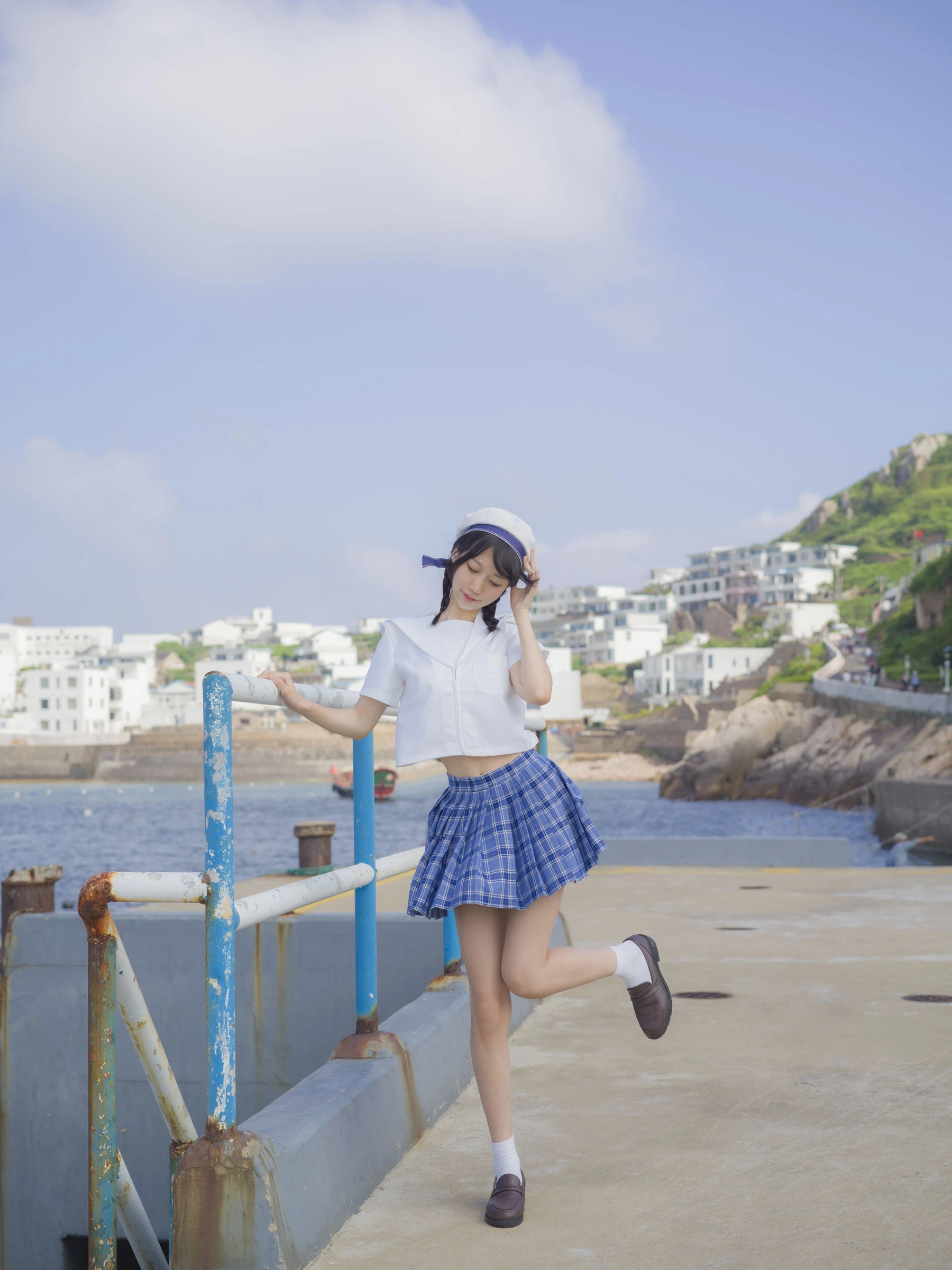NAGISA魔物喵 – 海风与少女 [14P]插图4