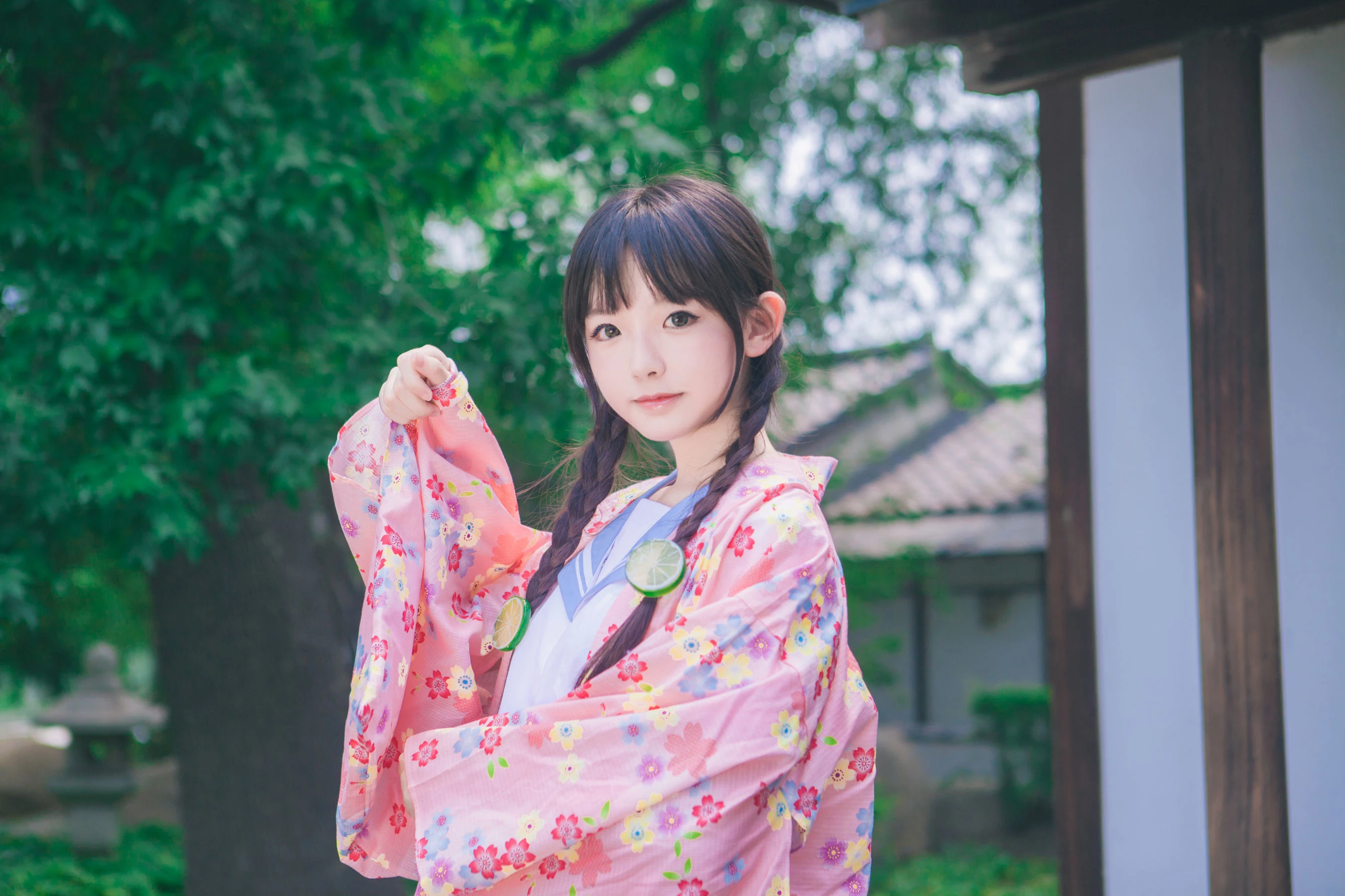 可爱妹妹樱群 和服插图1