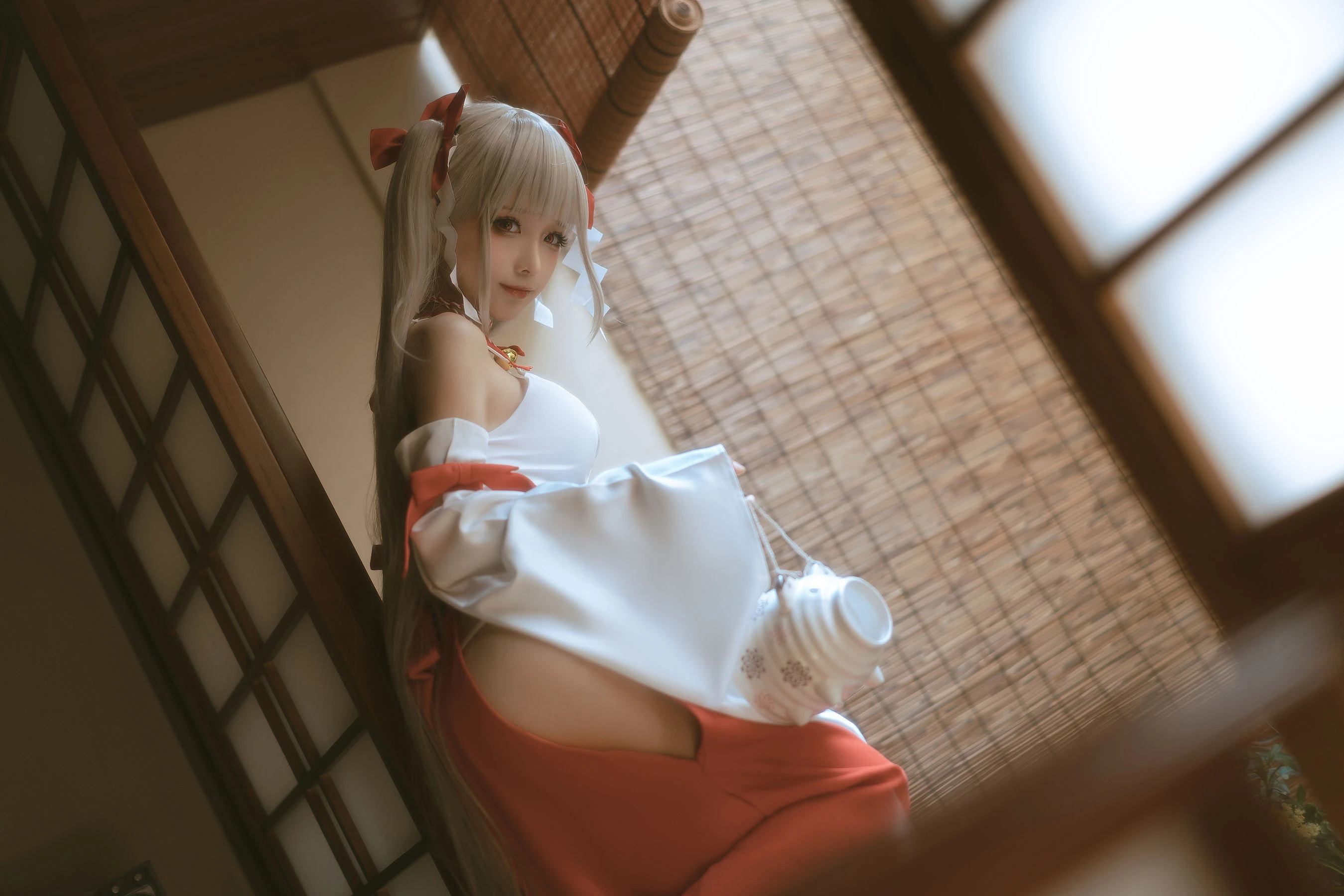 动漫博主蠢沫沫 – 可畏巫女 [55P]插图5
