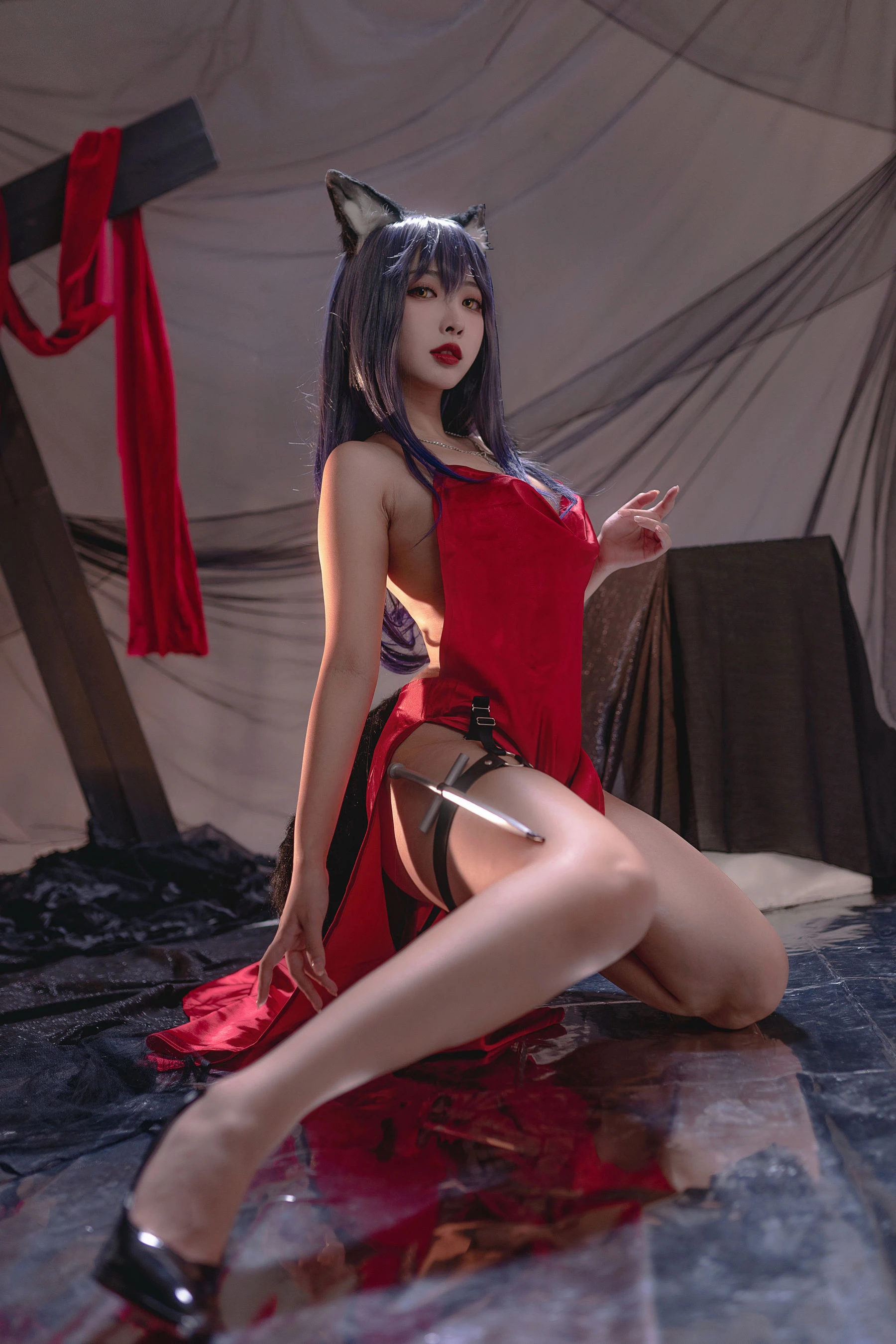 宫本桜 – 德克萨斯同人礼服 [23P]高清在线欣赏-撸撸奈子
