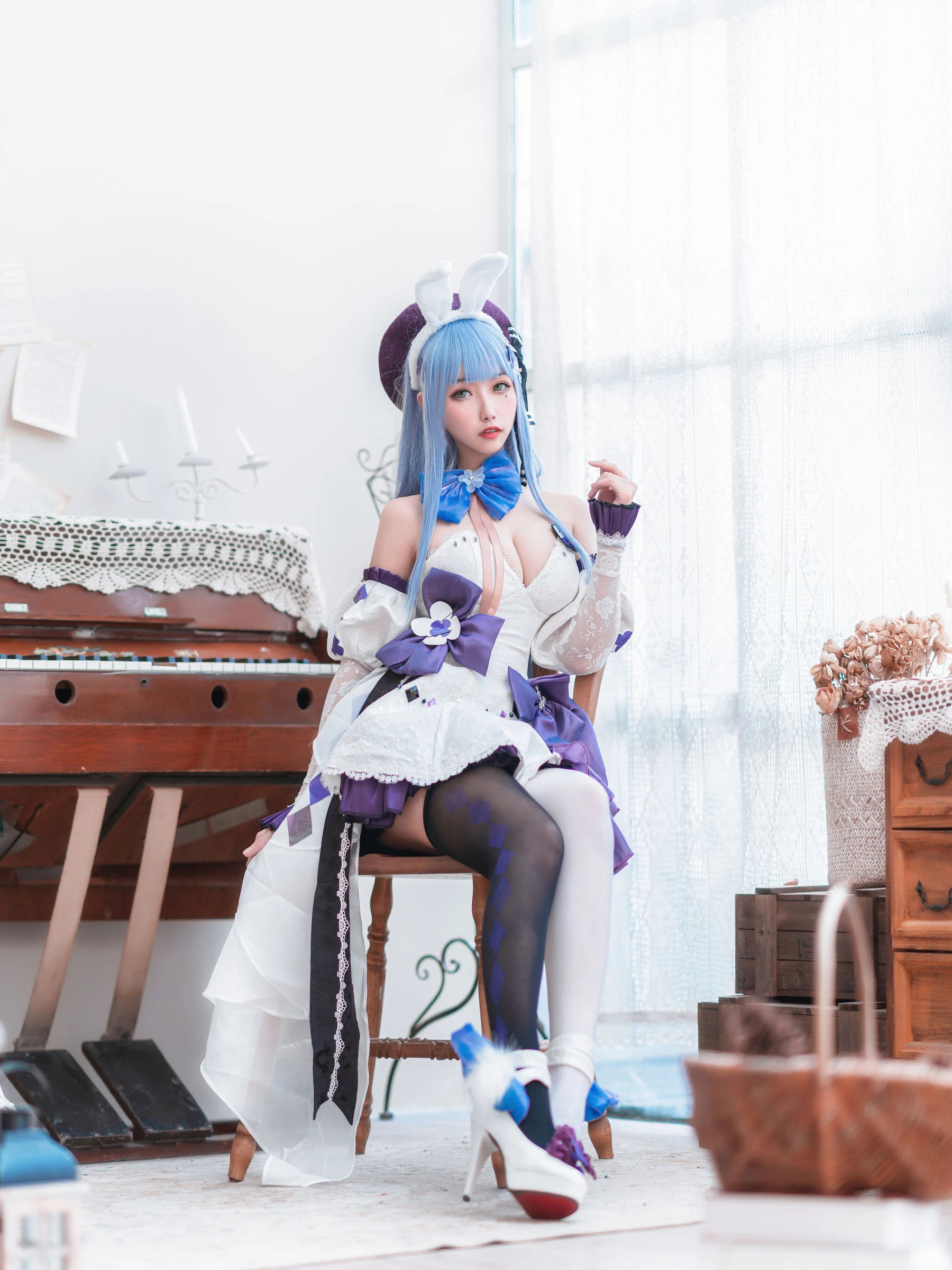 微博妹子Momoko葵葵 – HK416插图7
