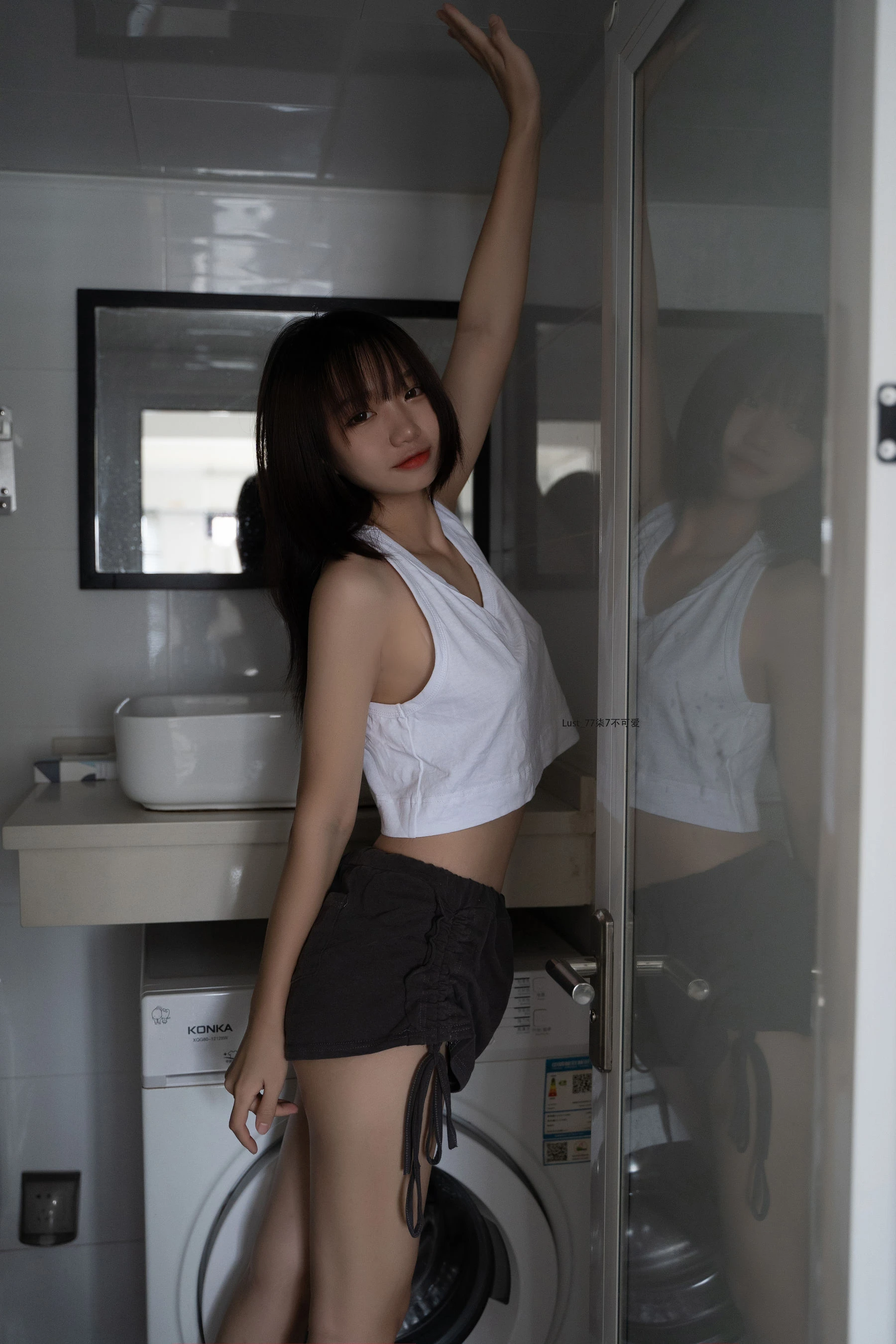 动漫博主柒柒要乖哦 – 初恋背心 [111P]插图4
