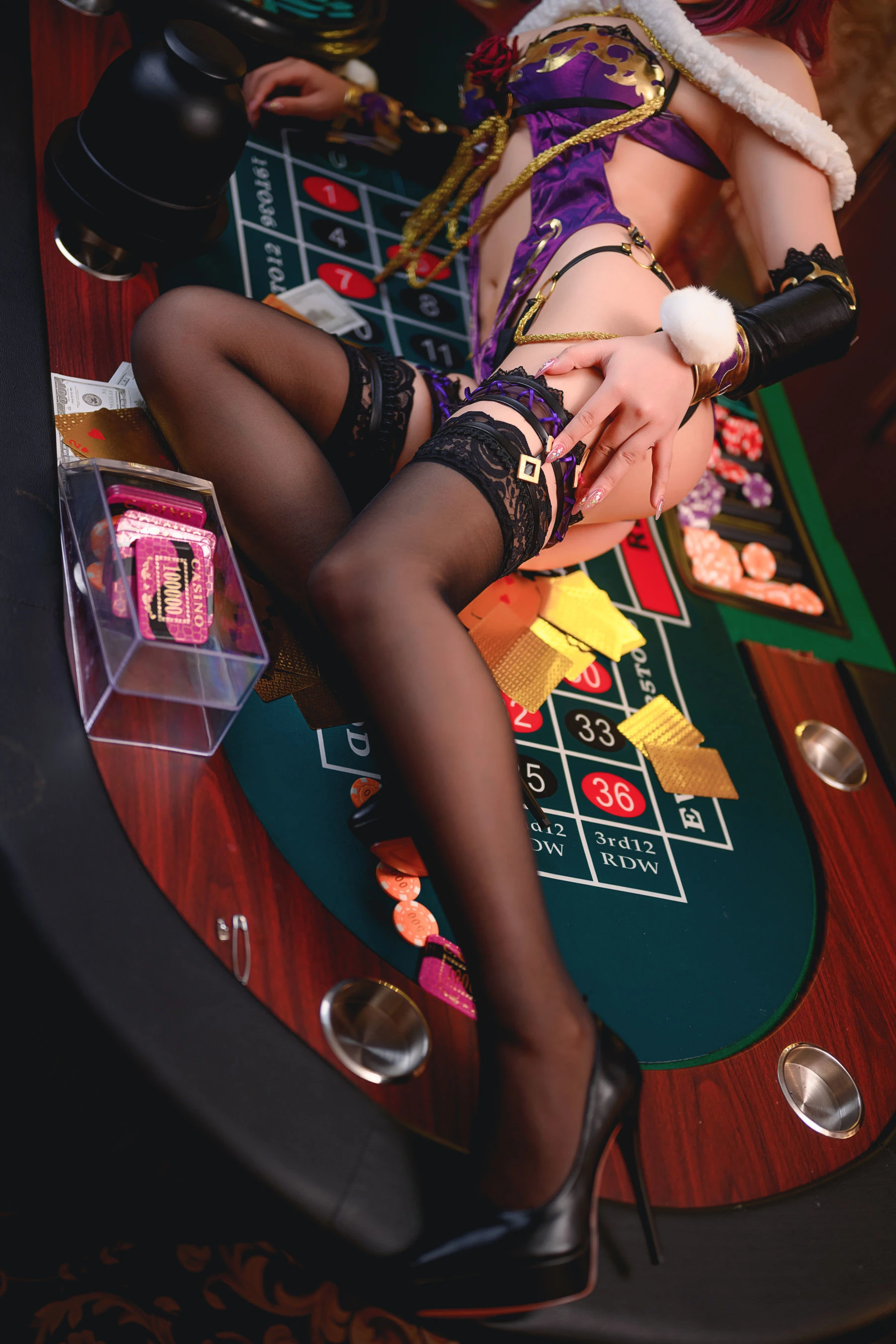 二次元妹子抱走莫子aa – 兔女郎插图6