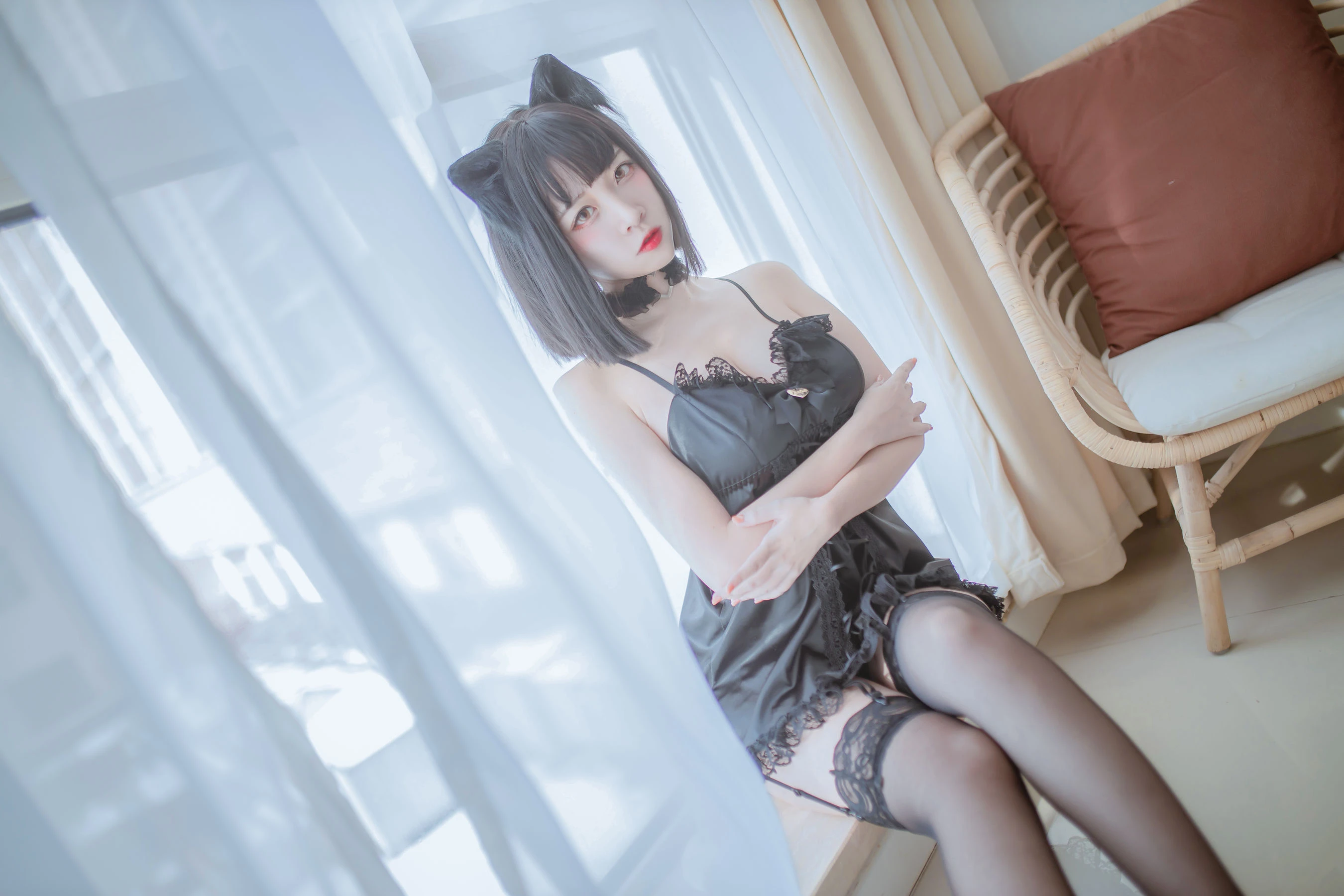 Cosplay日奈娇 私房双人猫耳 [43P]插图3
