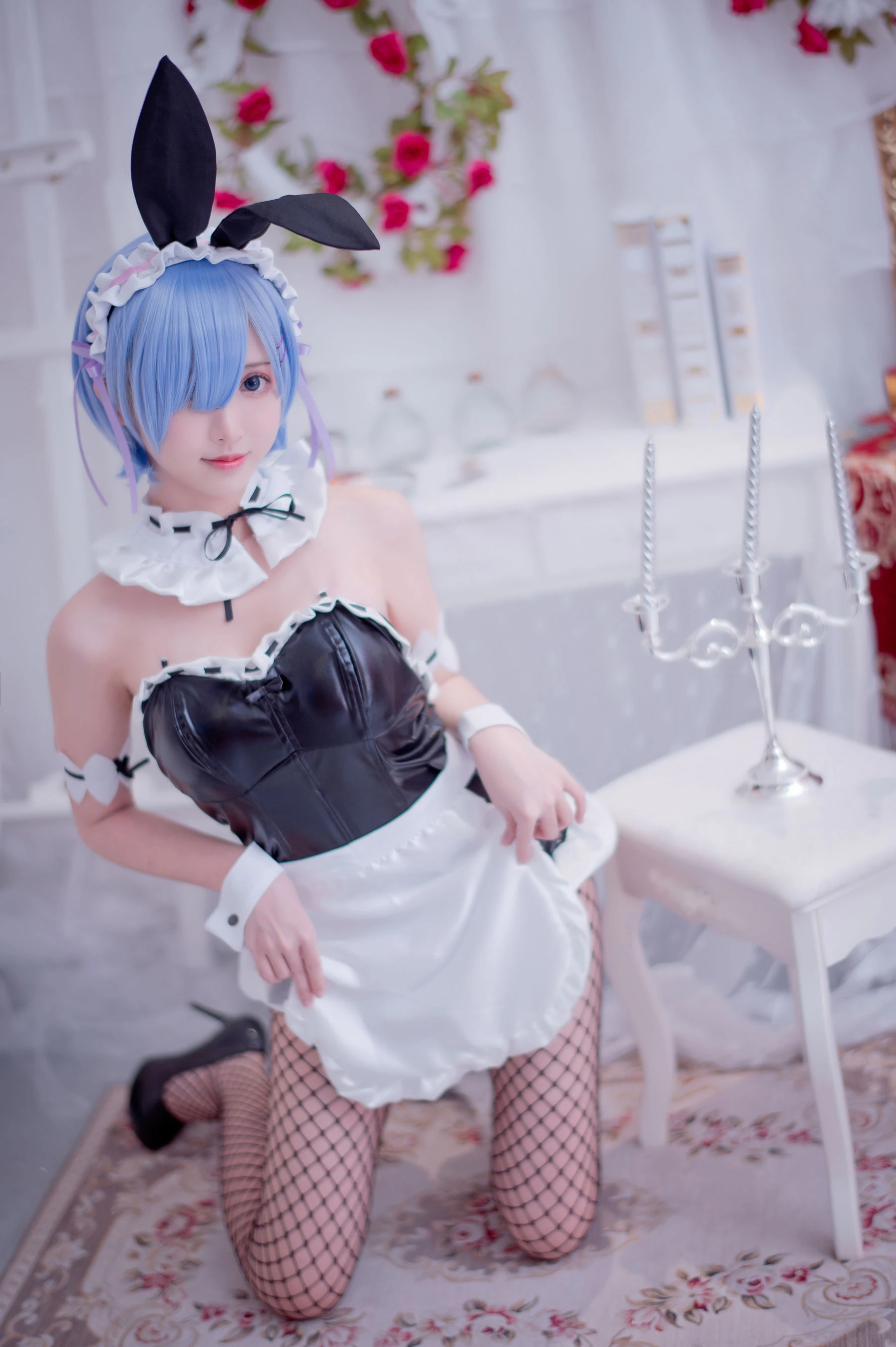 超人气Coser鳗鱼霏儿 蕾姆 [14P]插图4