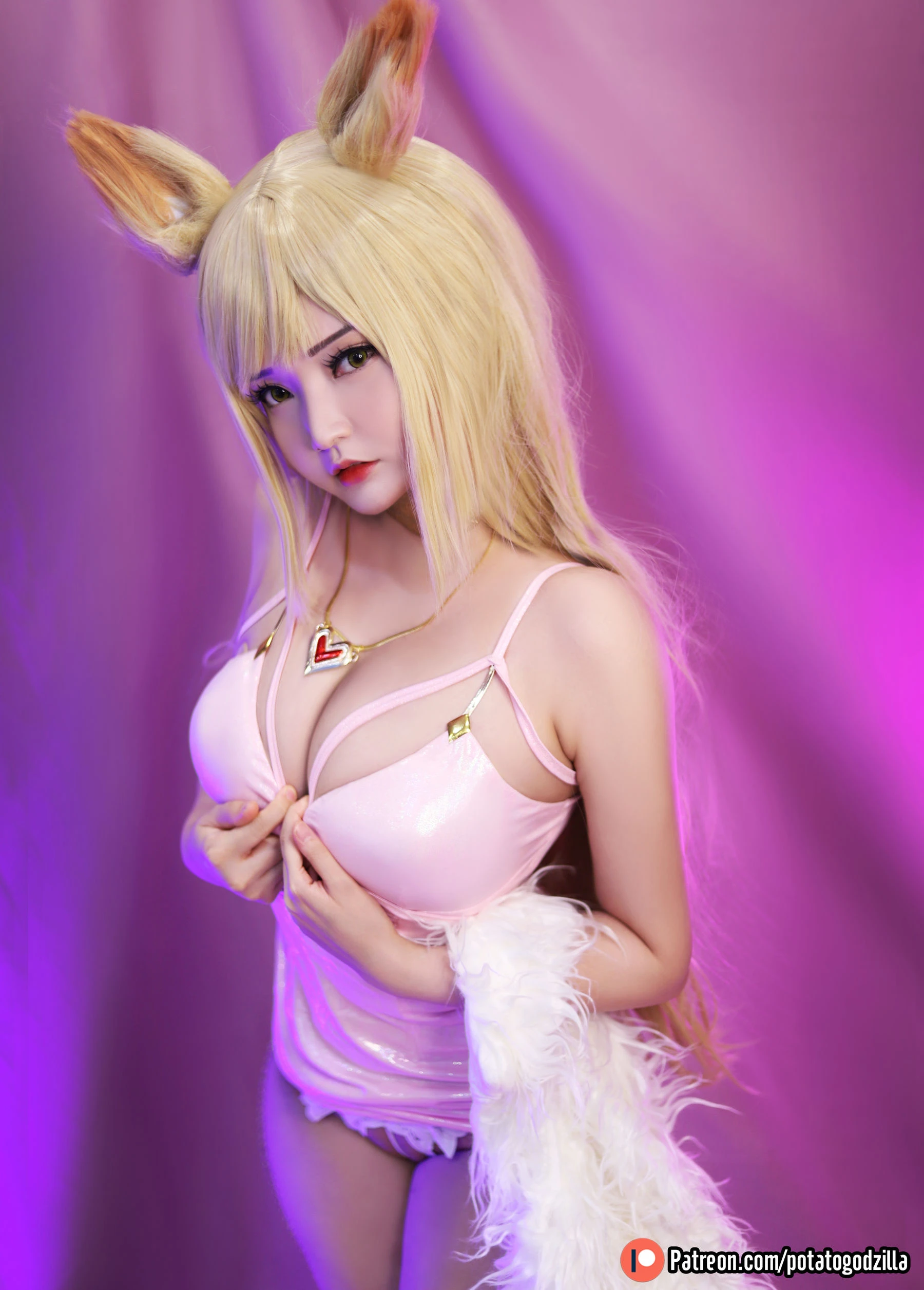 Coser小姐姐Potato Godzilla – KDA Ahri插图7