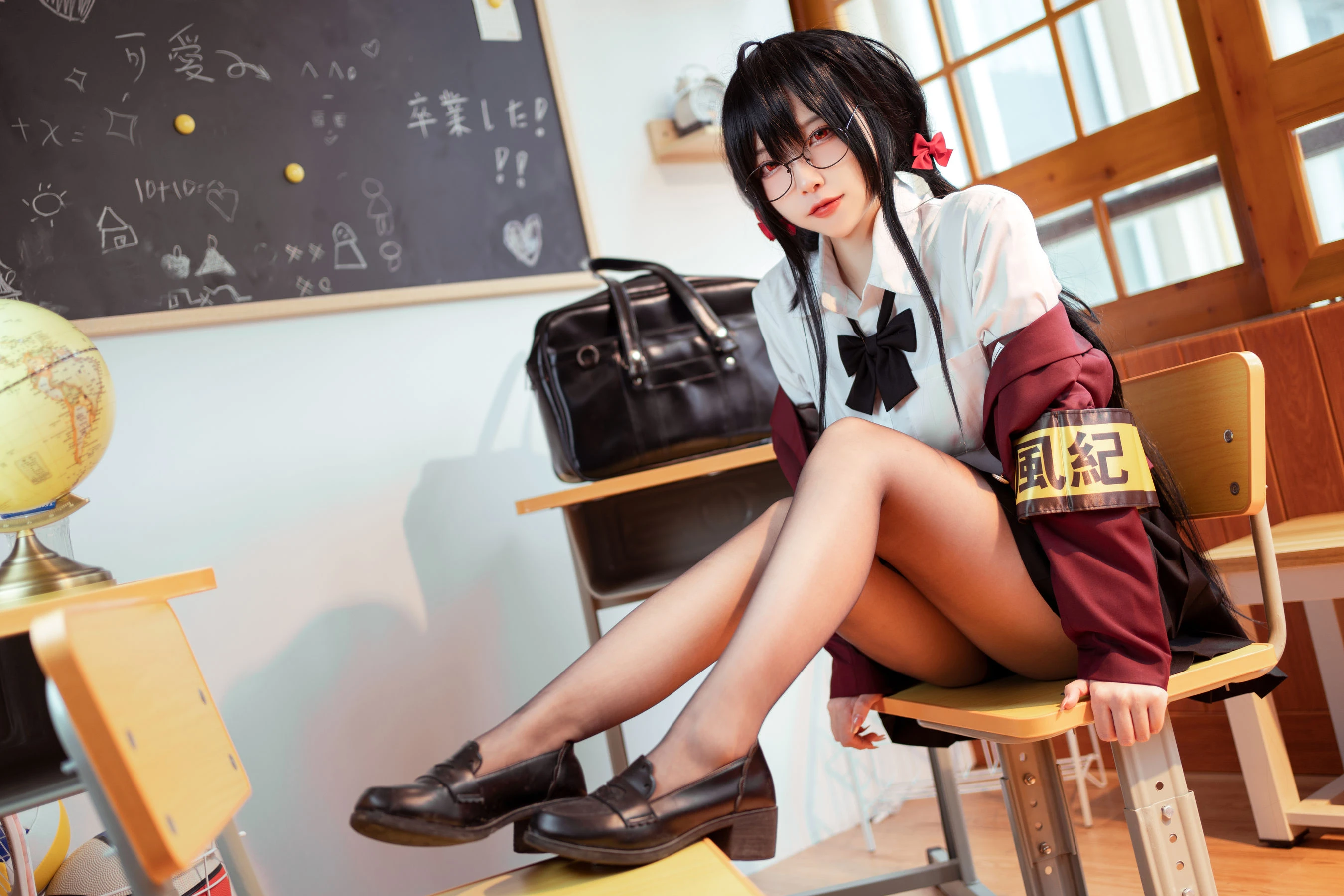 人气Coser二佐Nisa – 碧蓝大凤JK [21P]插图1