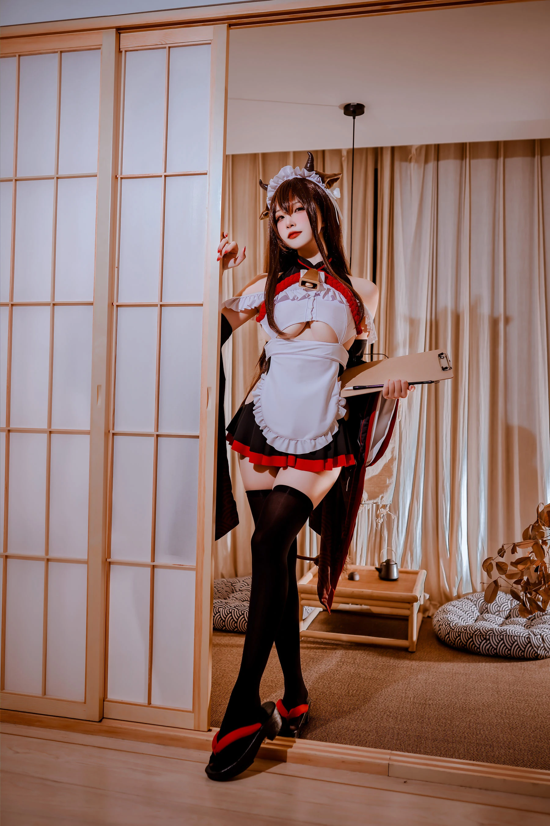 二佐Nisa – 碧蓝樫野女仆 [33P]插图3