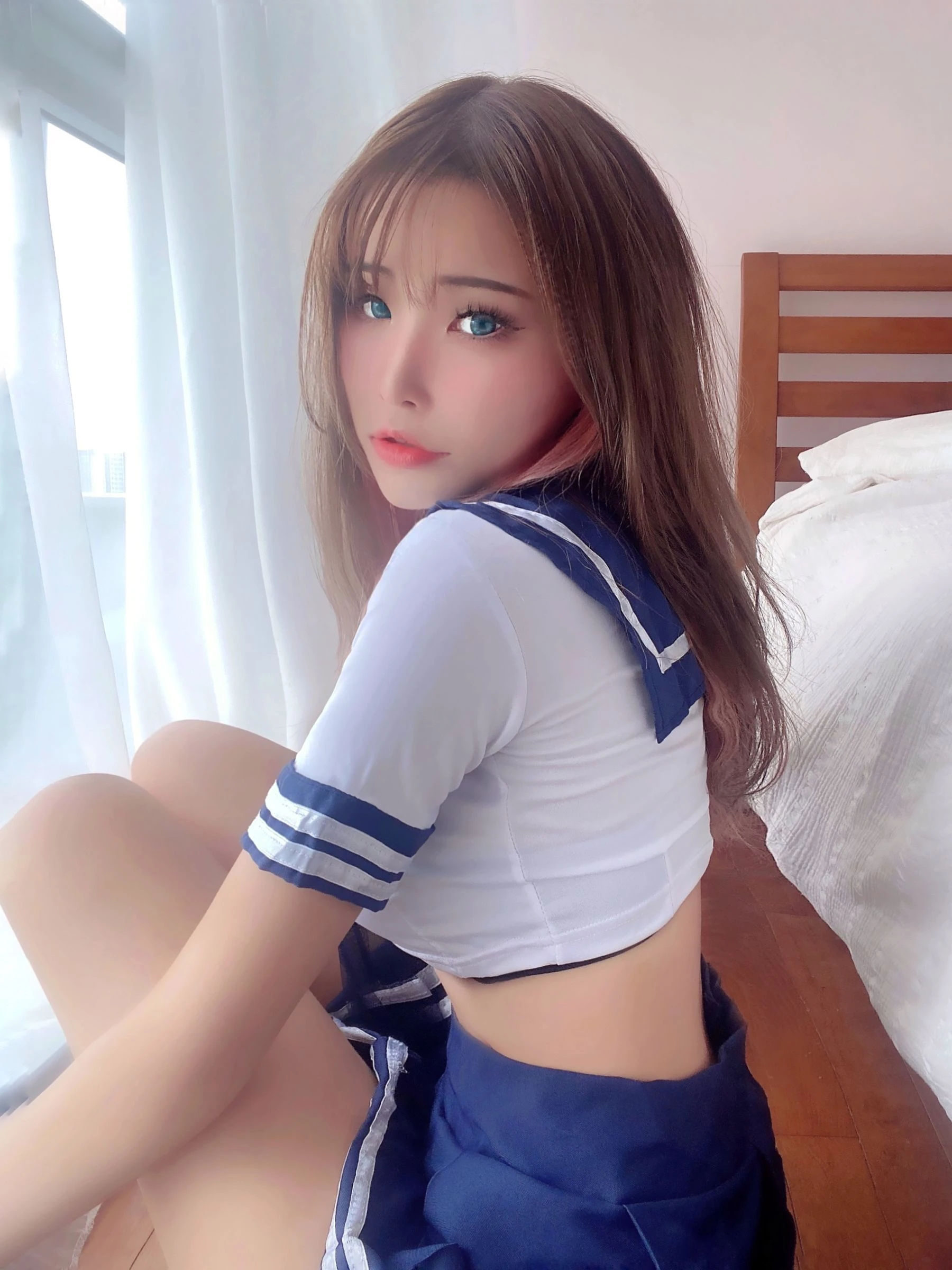 花リリ(Plant Lily) – School Girl [12P]插图1