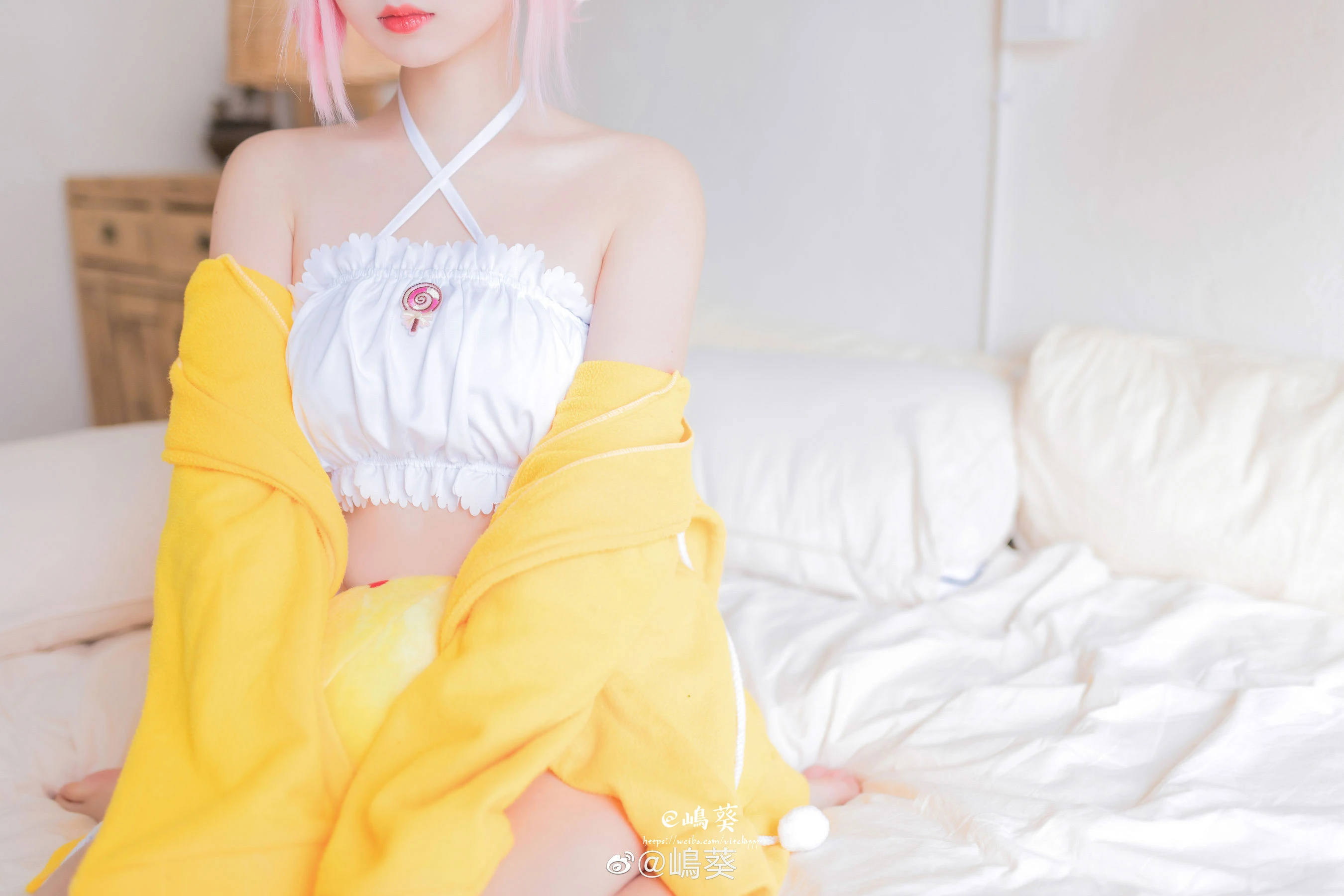 微博美女嶋葵 碧蓝航线 卯月 贪睡的天使插图4