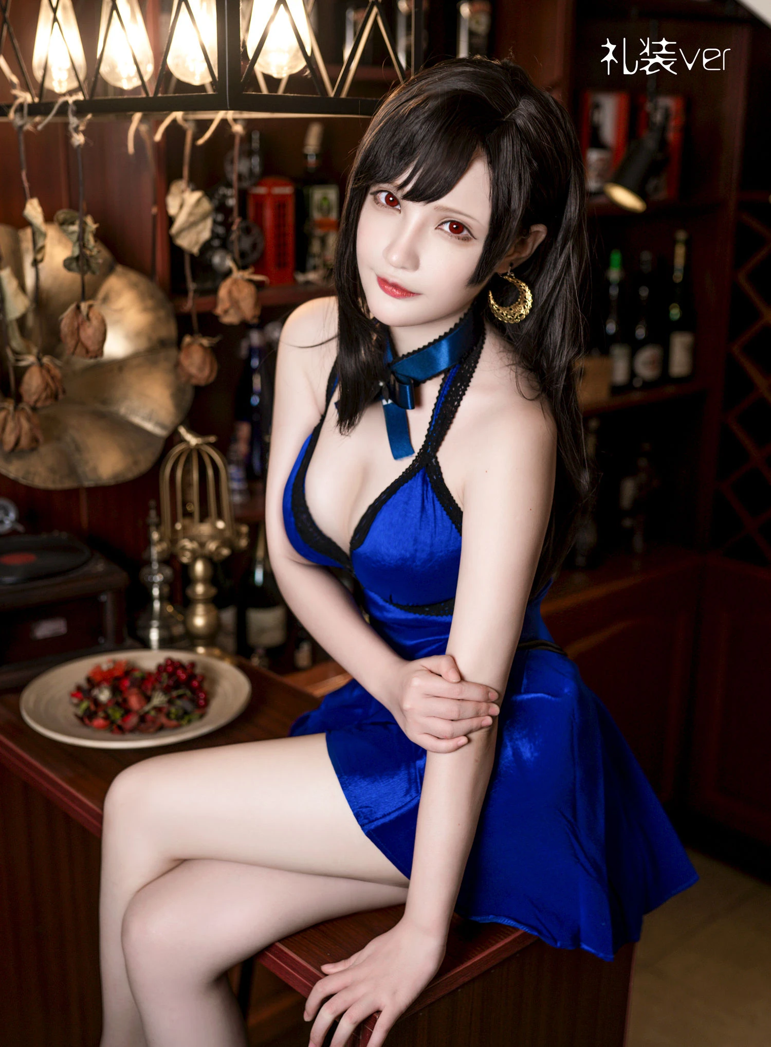千夜未来（Senya Miku）- 蒂法连衣裙高清在线欣赏-撸撸奈子