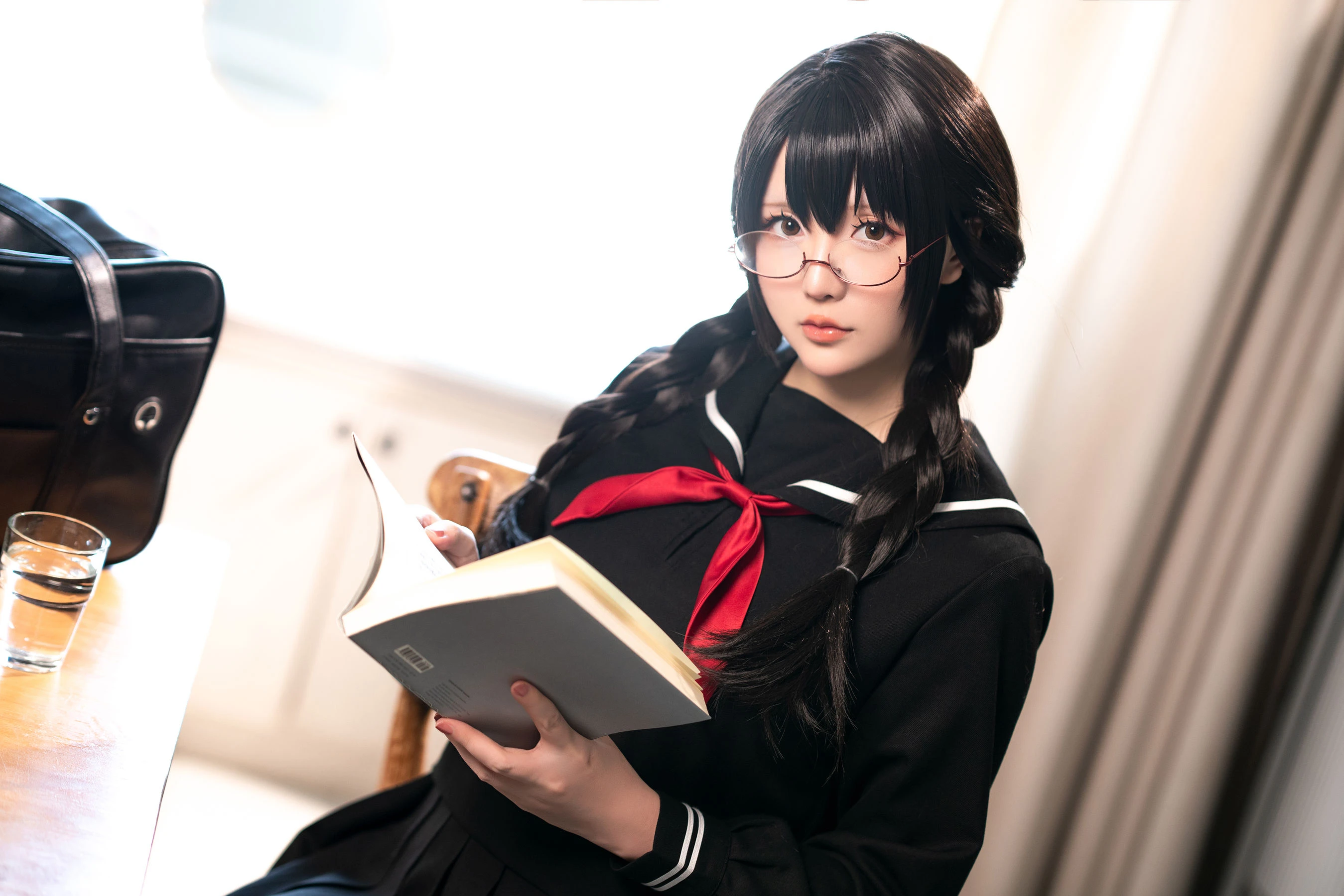 Coser小姐姐星之迟迟 – 图书管理员 [113P]插图2