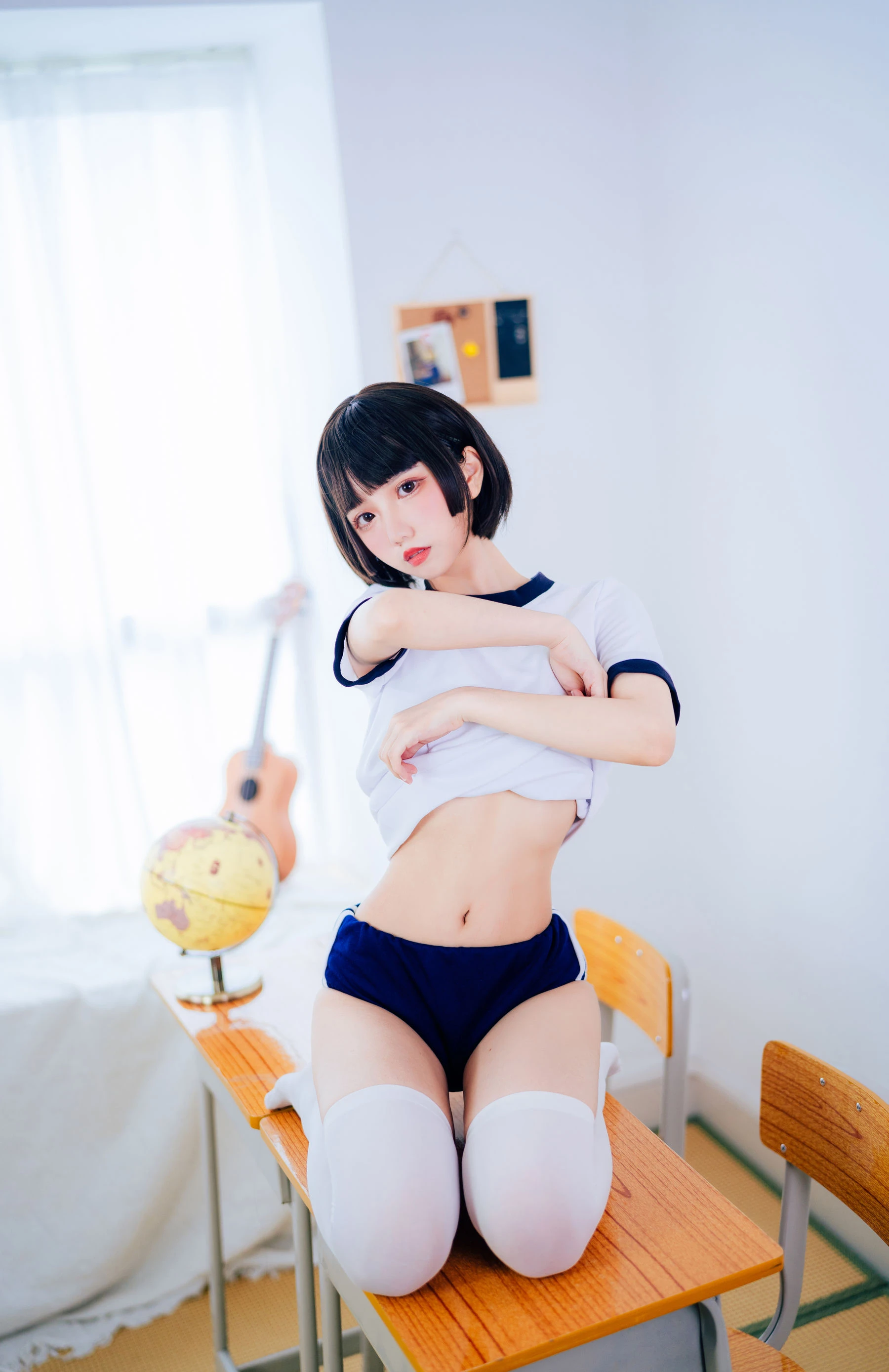 动漫博主果咩酱w – 体操服插图2