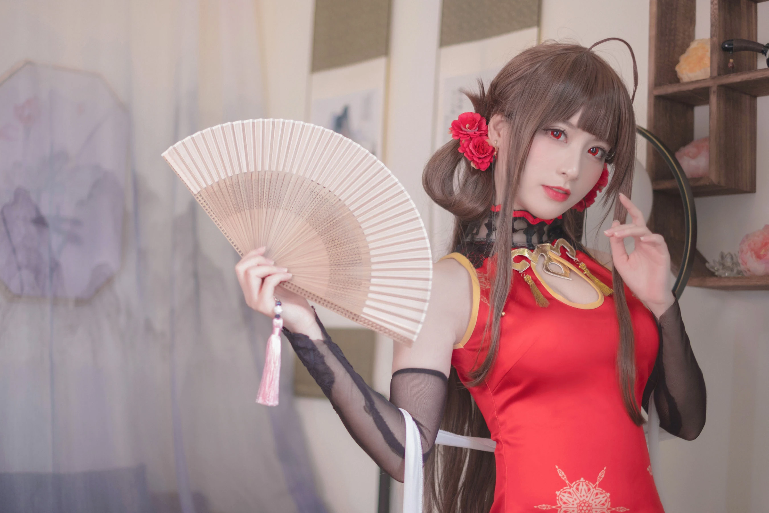 Coser星野saori – DSR-50 红牡丹高清在线欣赏-撸撸奈子
