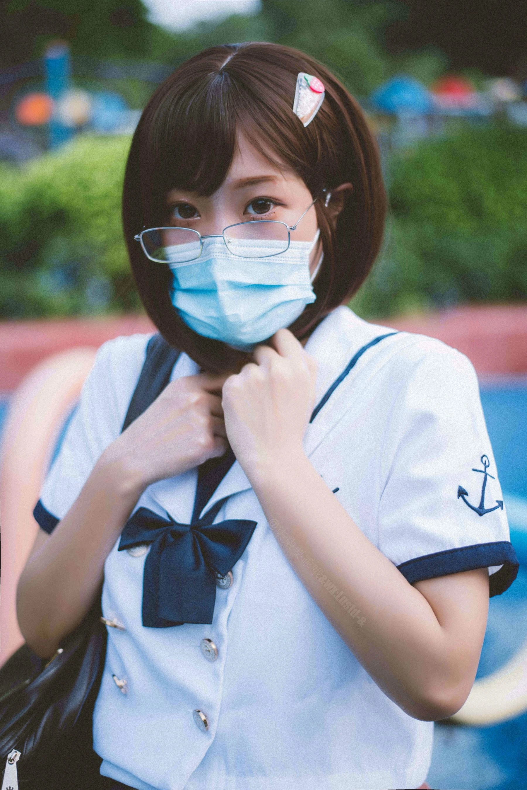 动漫博主柒柒要乖哦 – 乐园JK [37P]插图1