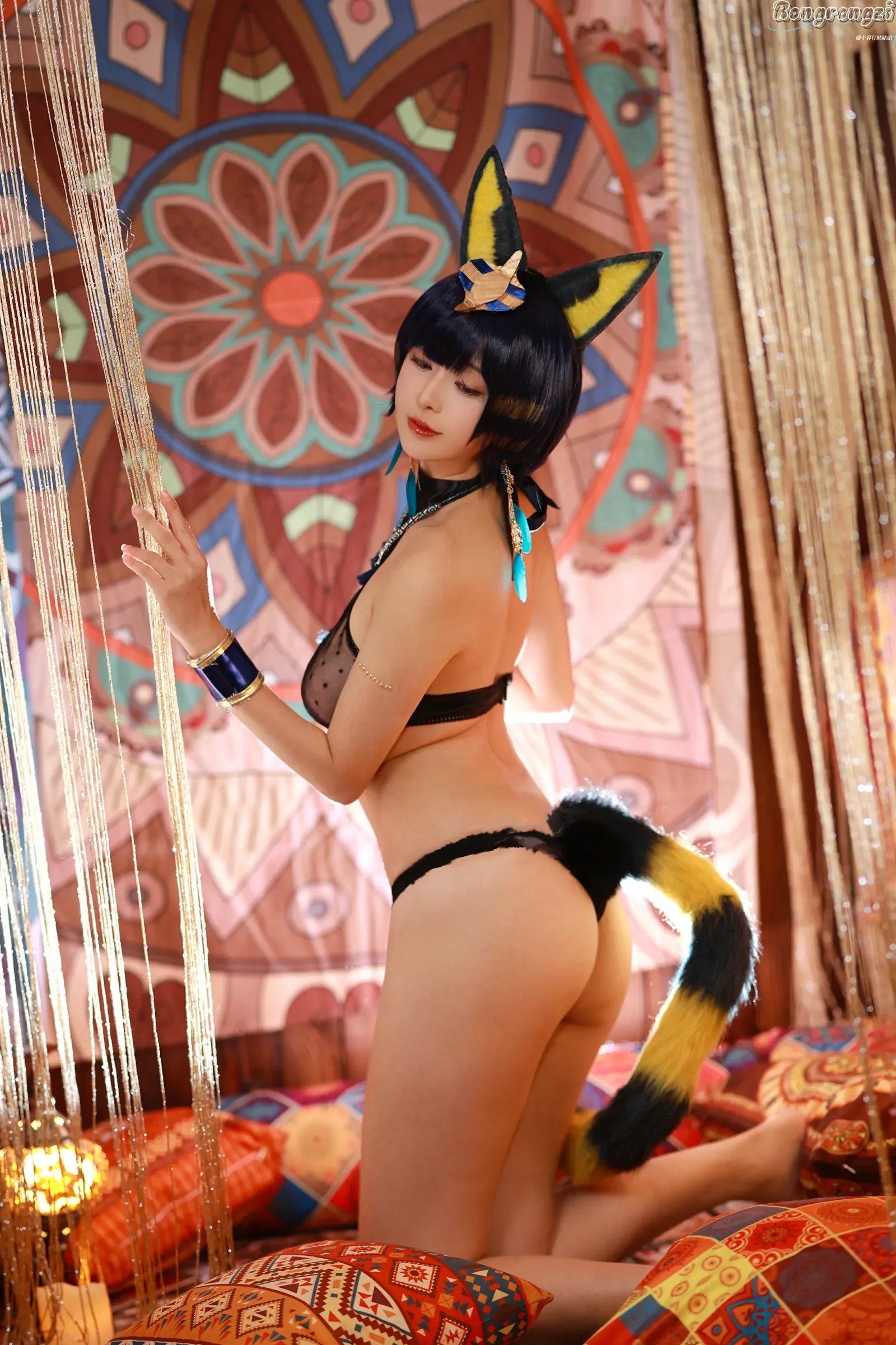 小容仔咕咕咕w – 埃及猫 [58P]插图8