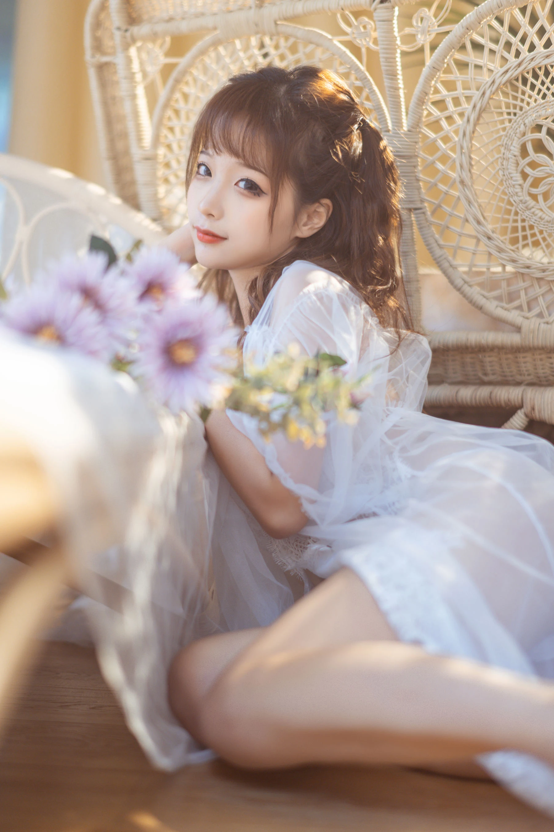 动漫博主蠢沫沫 – 蕾丝睡衣 [31P]插图6