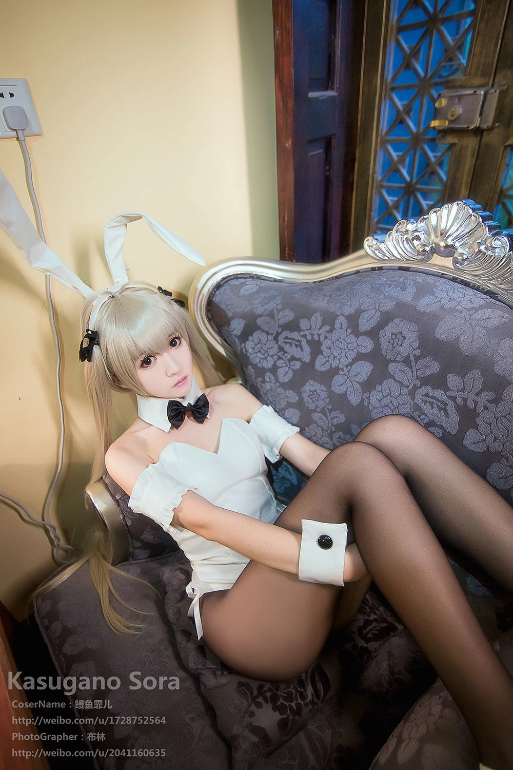 鳗鱼霏儿 – 缘之空 穹妹 兔女郎 Cosplay插图4