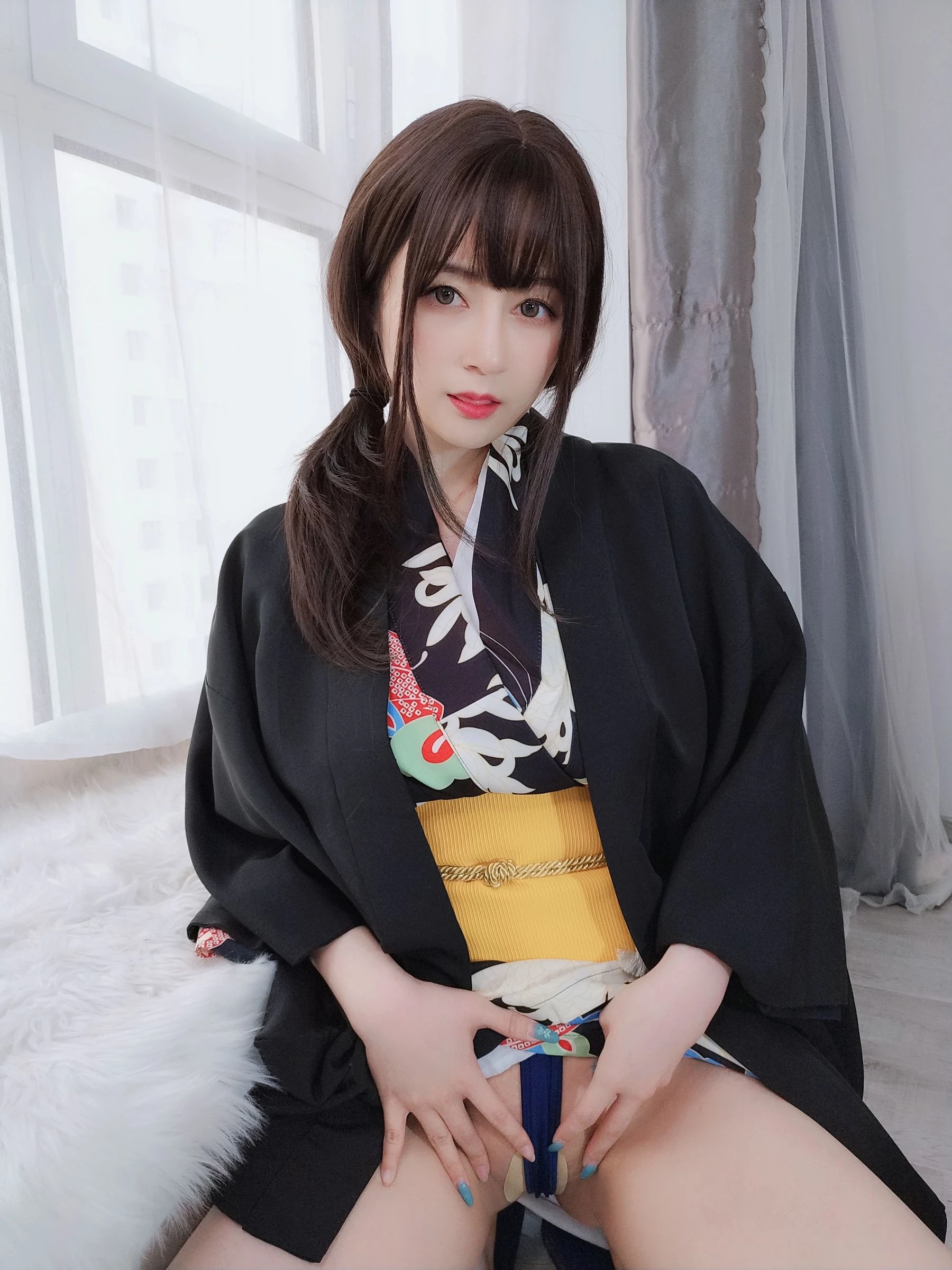 Coser小姐姐白银 – 和服下的秘密插图1