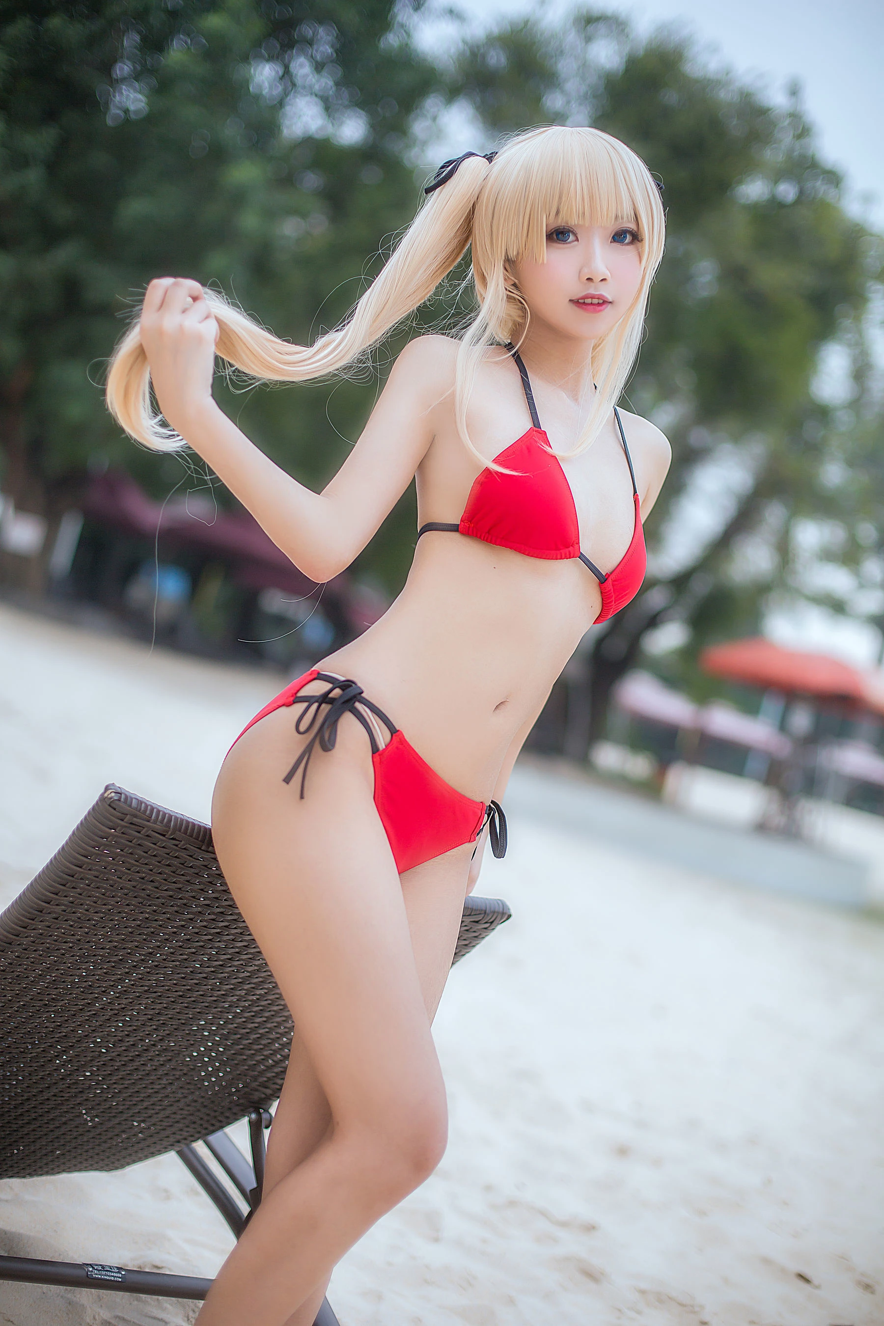 鬼畜瑶 – 泳装魔女插图6