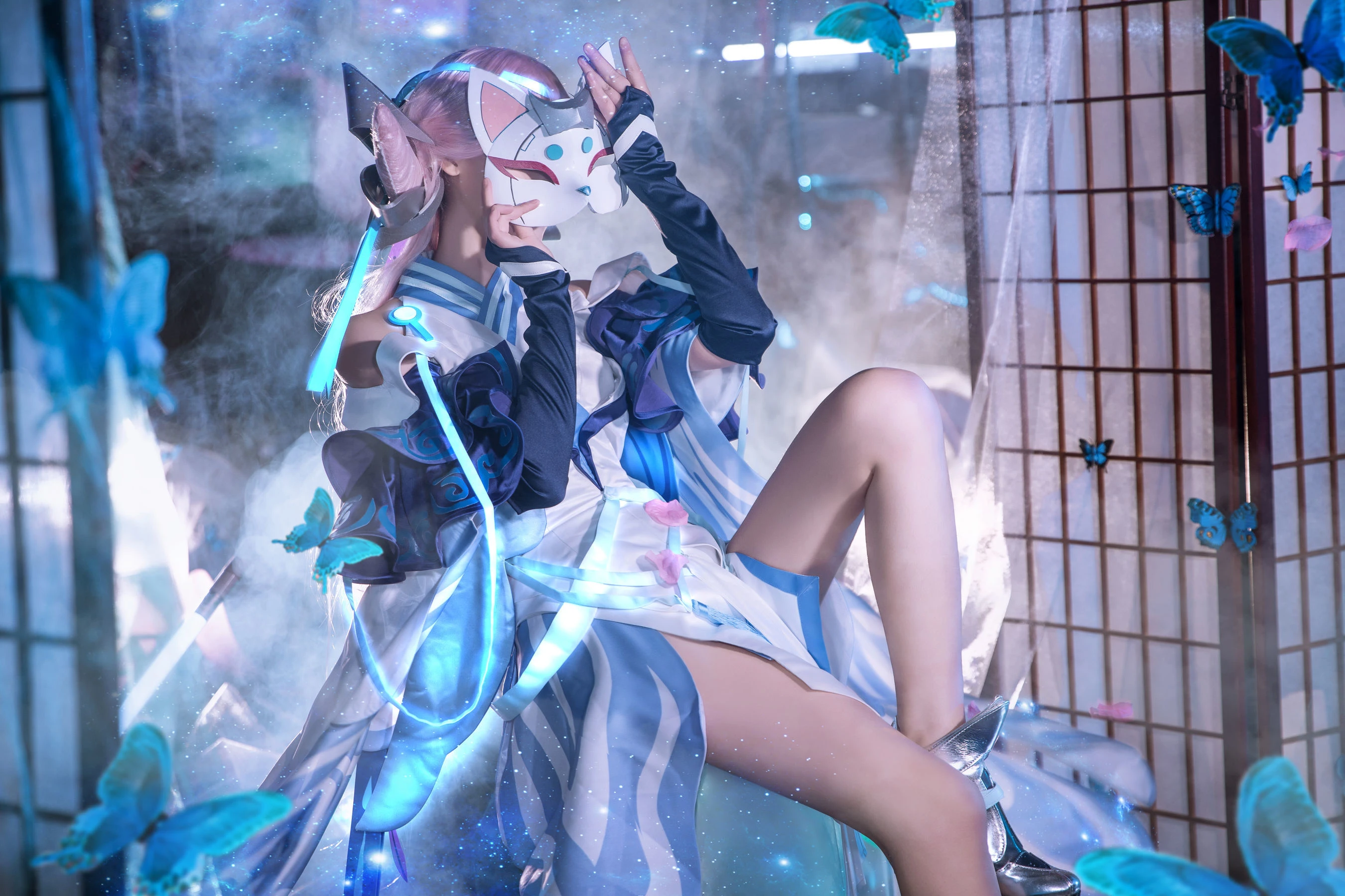 人气coser戚顾儿MIKI 王者荣耀 貂蝉插图3