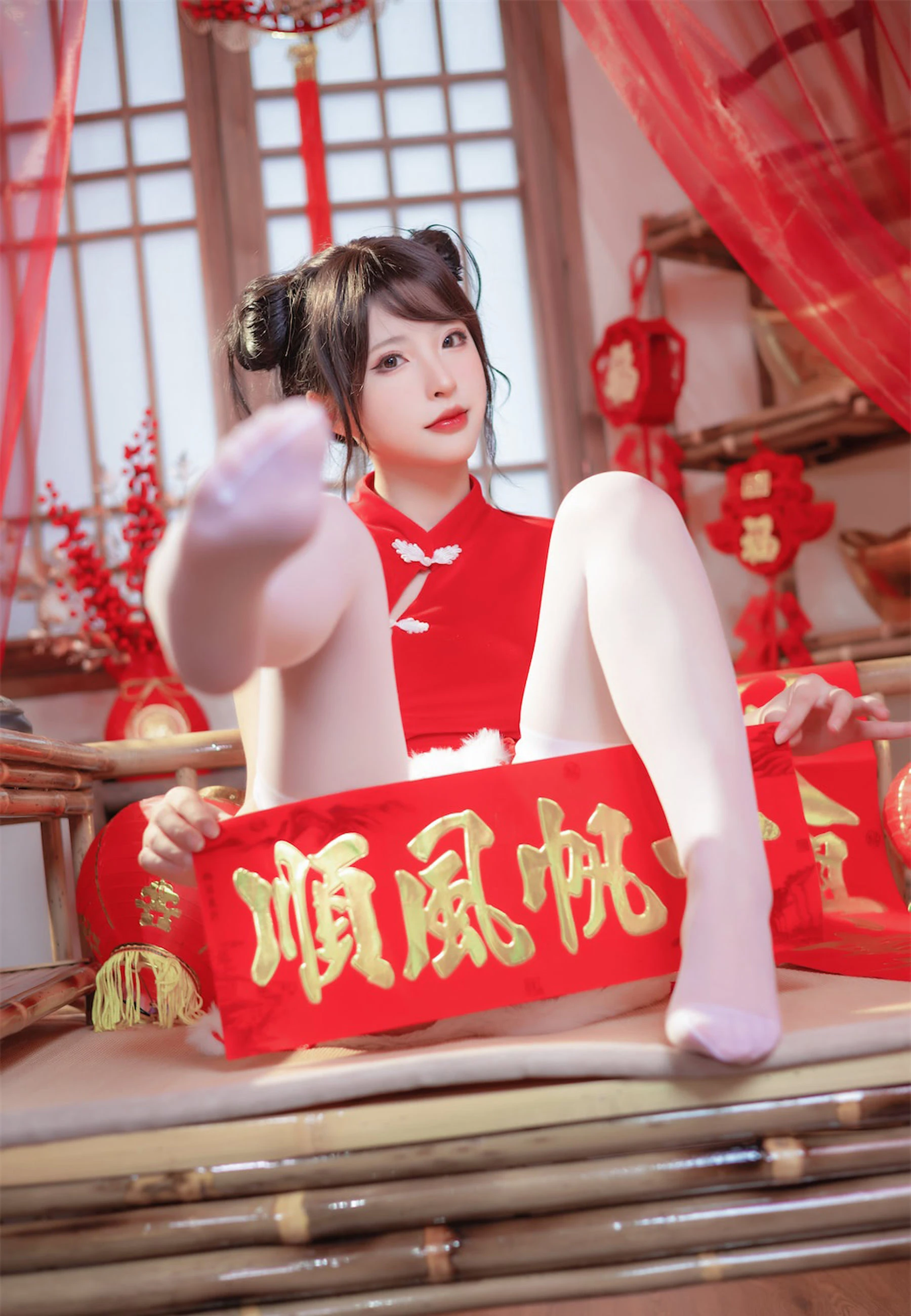 清水由乃 – 新年旗袍 [77P]插图5