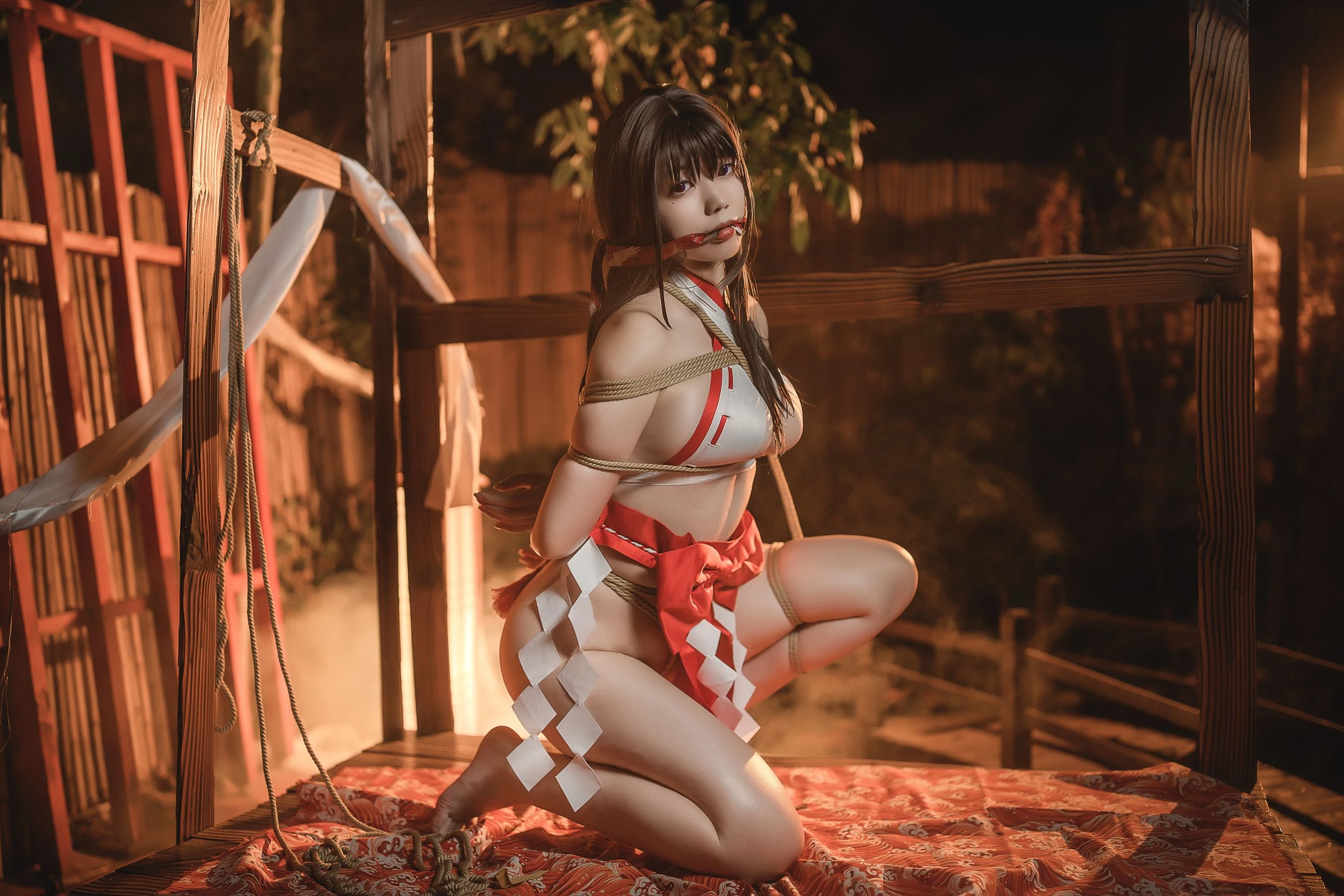 啊日日_Ganlory – 绳与巫女插图6