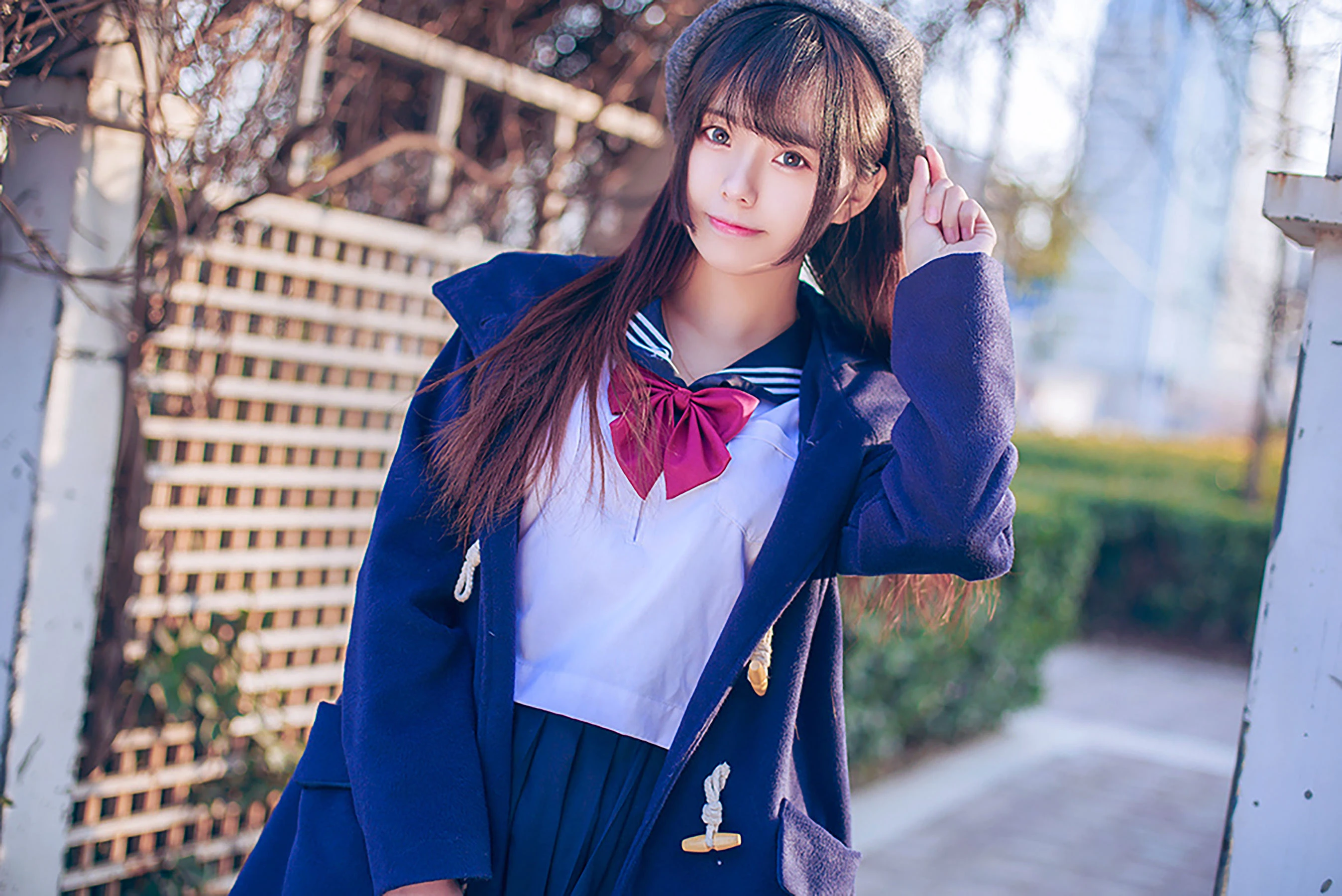 萌系小野妹子w JK黑丝 [9P]插图2