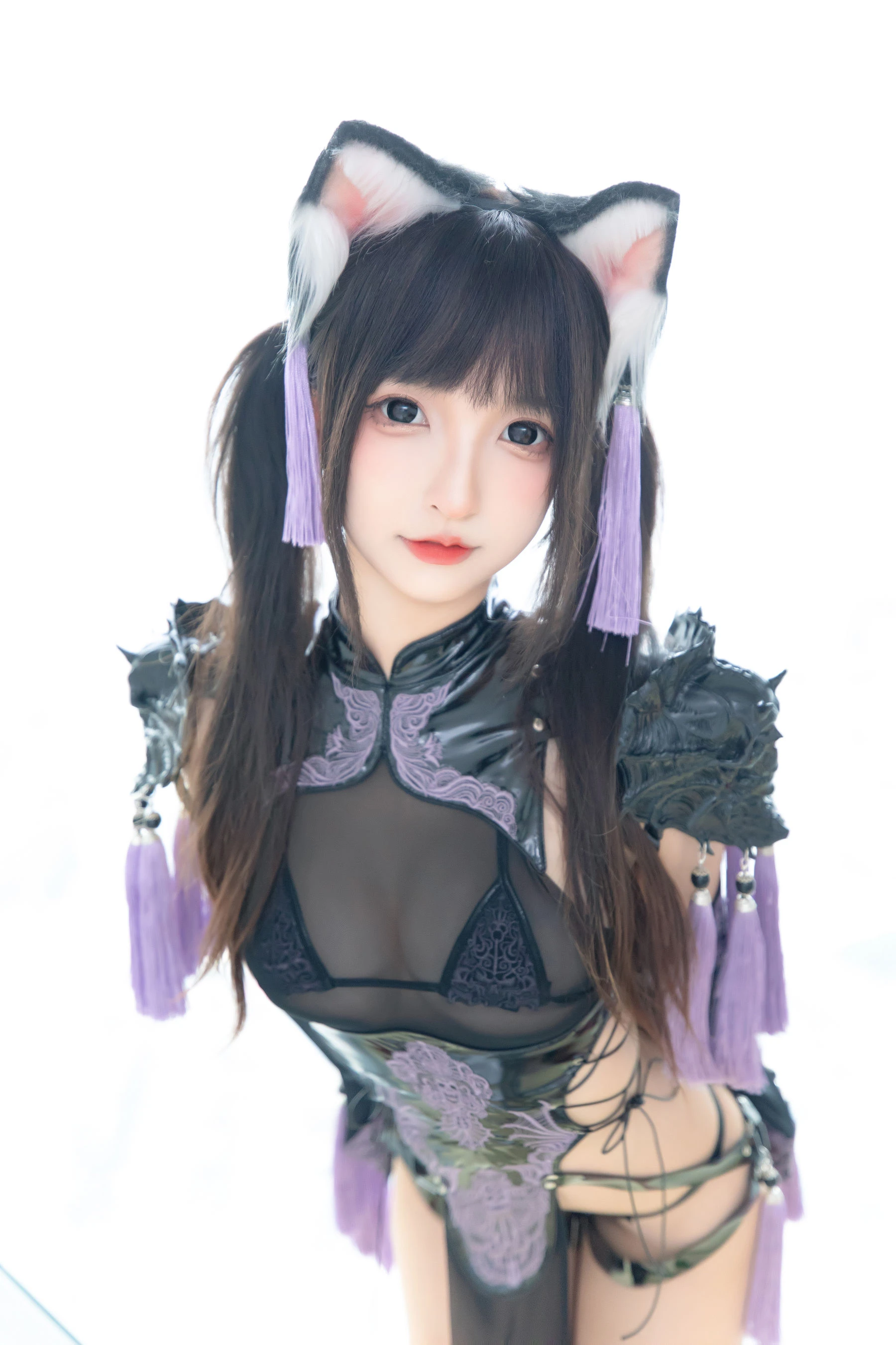 萝莉神楽板真冬之旗袍猫女 [74P]插图1