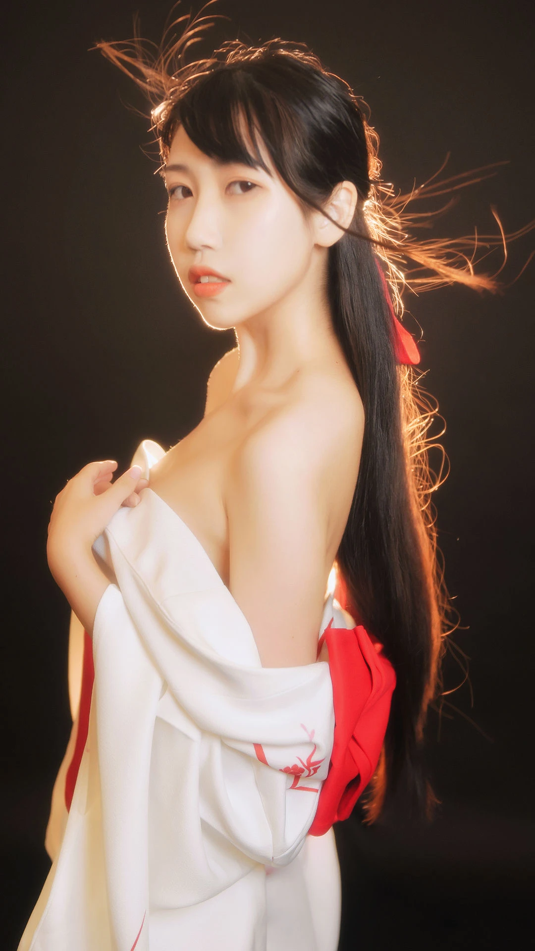 微博人气Coser不呆猫 – 和服 [39P]插图1