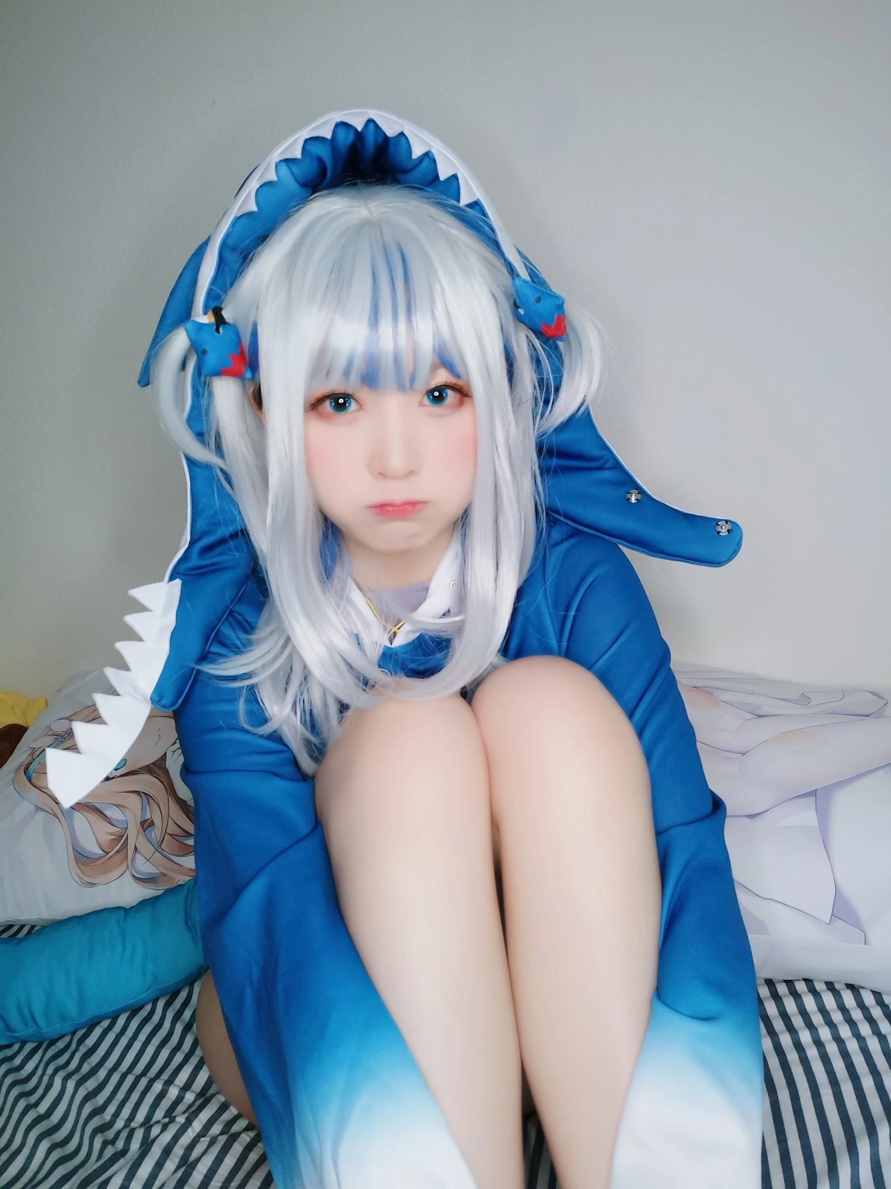 Yuki亭 – Gawer gura cosplay [14P]插图3