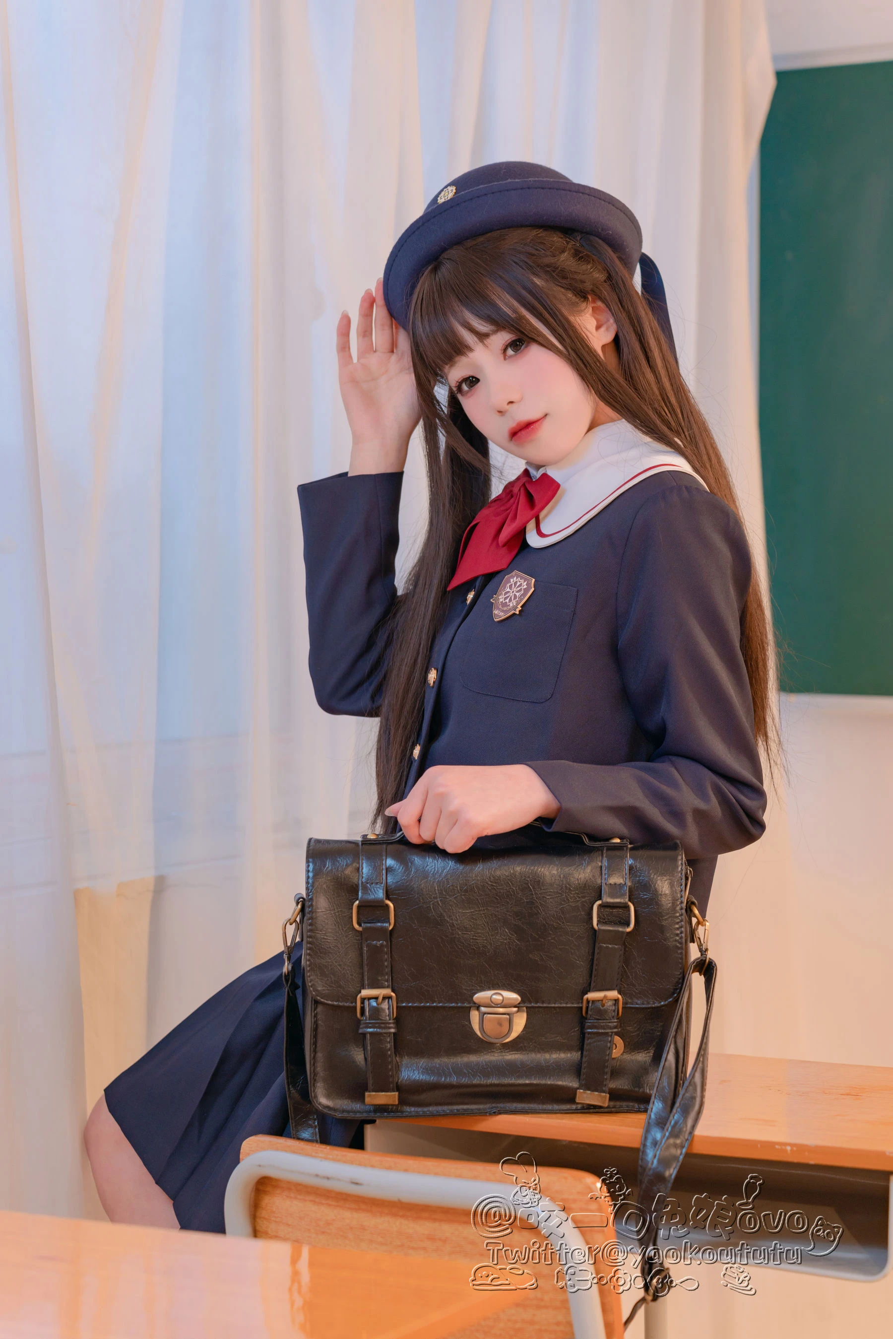 咬一口兔娘 – 入学式 [50P]插图6