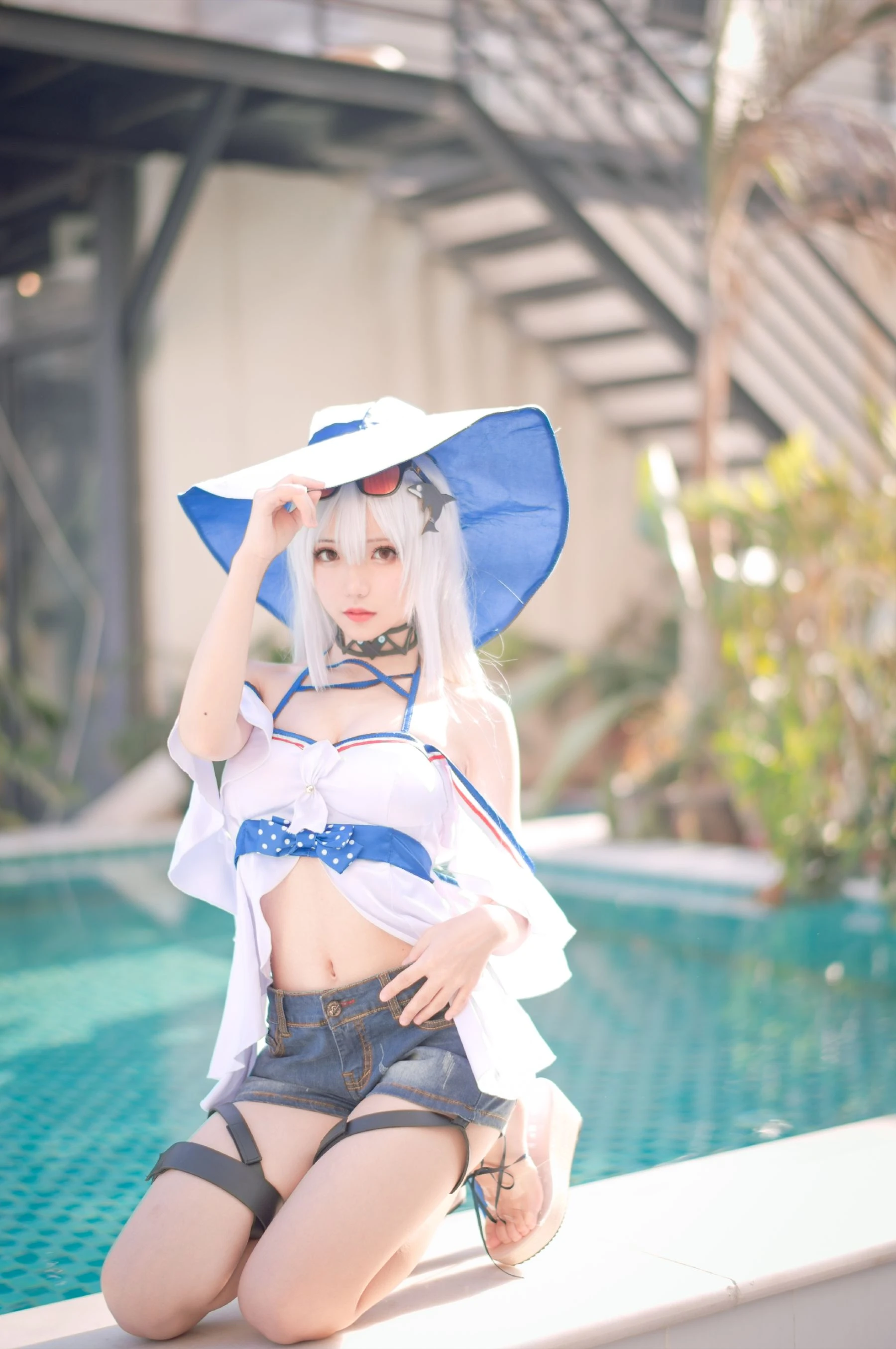 花柒Hana – 斯卡蒂泳装 [17P]插图1